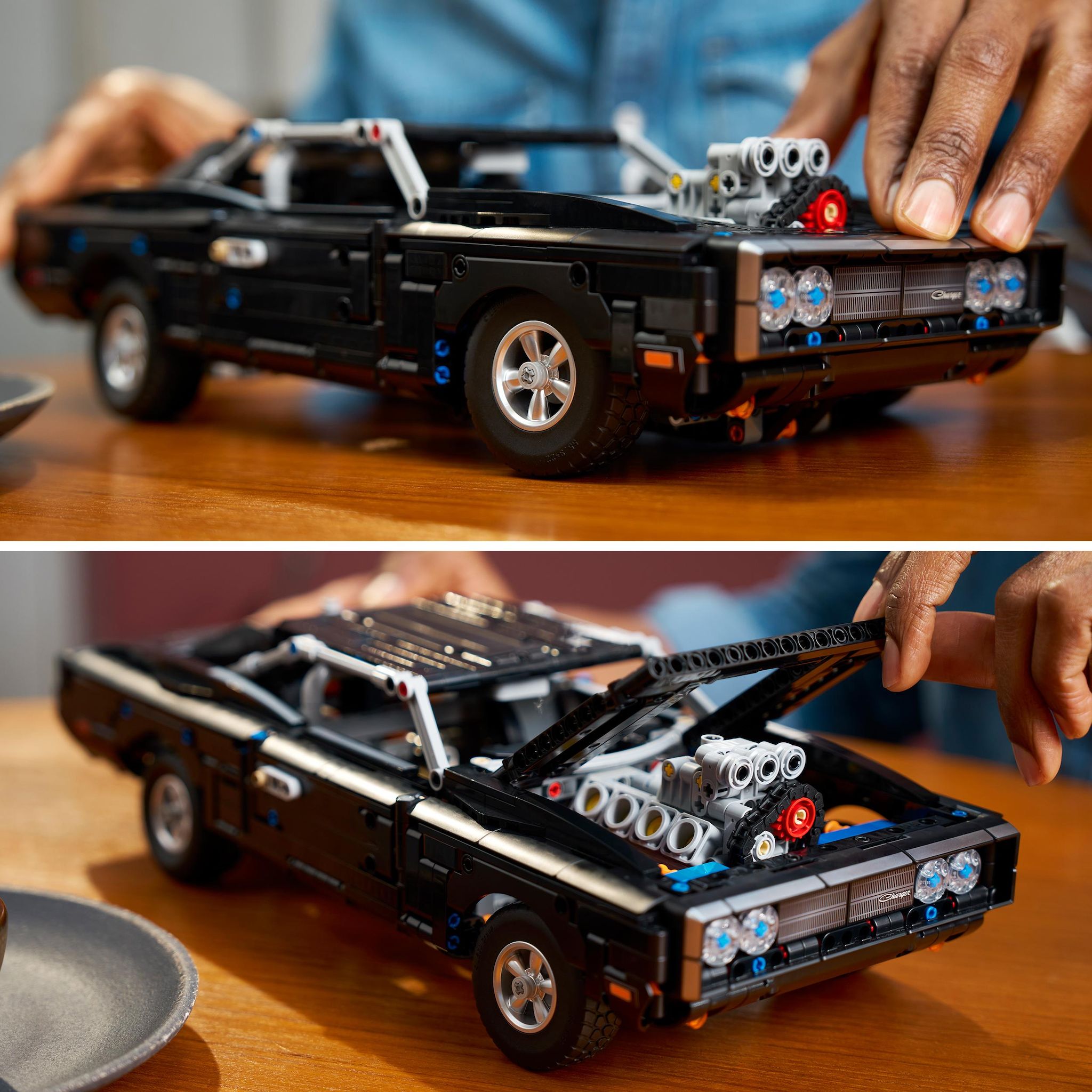 Voir la diapositive 6 : LEGO Technic 42231 - Voiture Dodge Charger R/T The Fast and The Furious