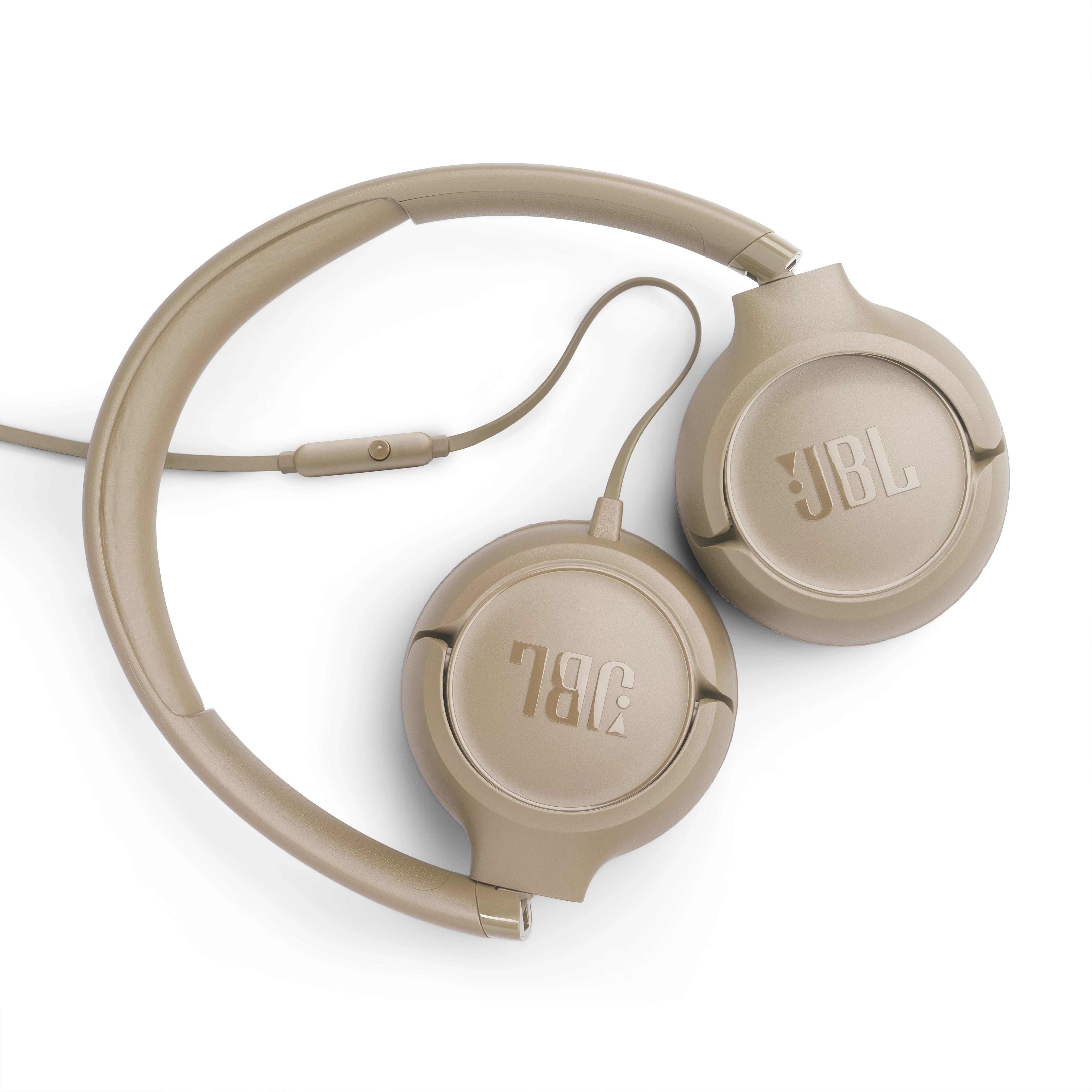 Voir la diapositive 4 : JBL Casque T530 Prise Jack - Beige
