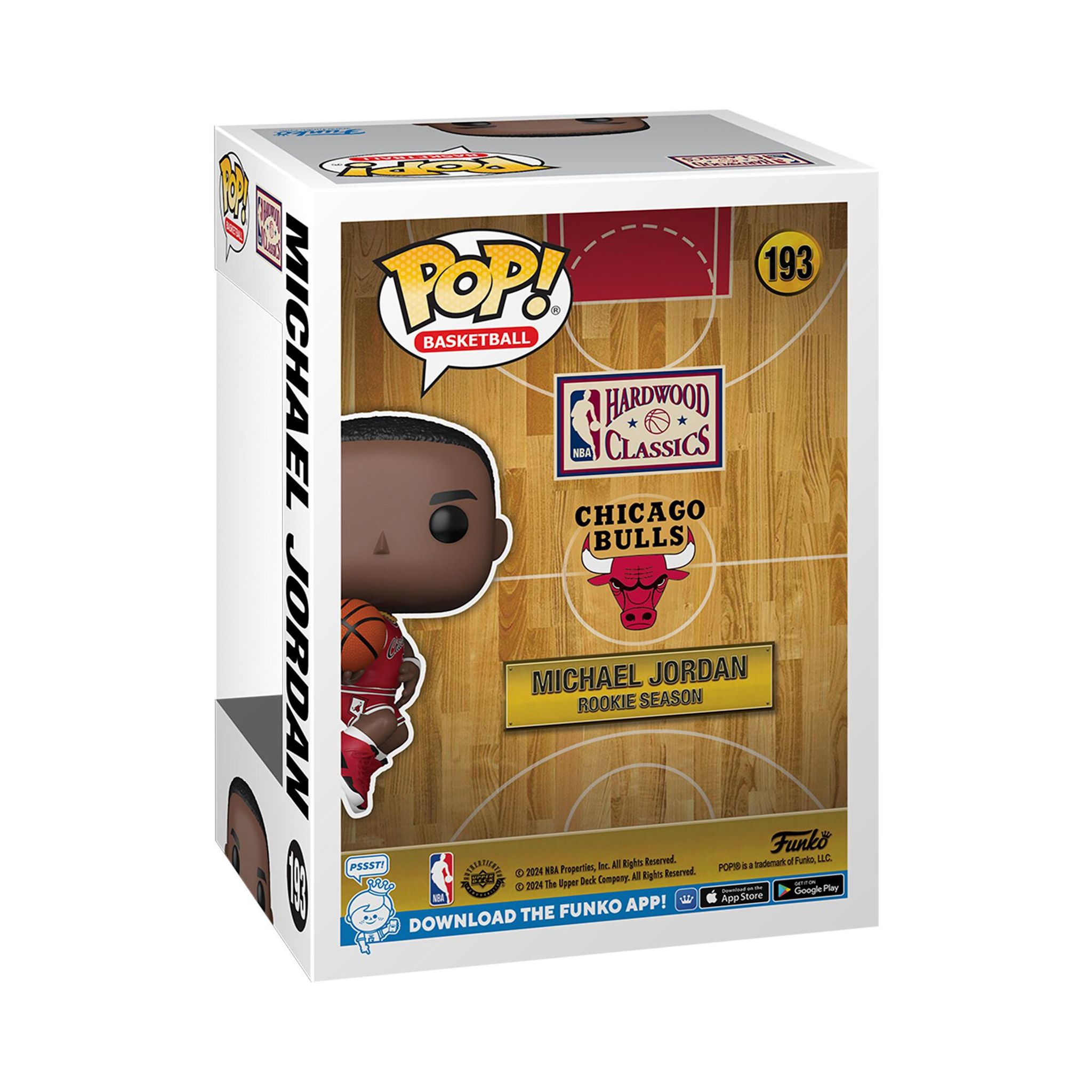 Voir la diapositive 3 : FUNKO Figurine Pop NBA Bulls RS Michael Jordan