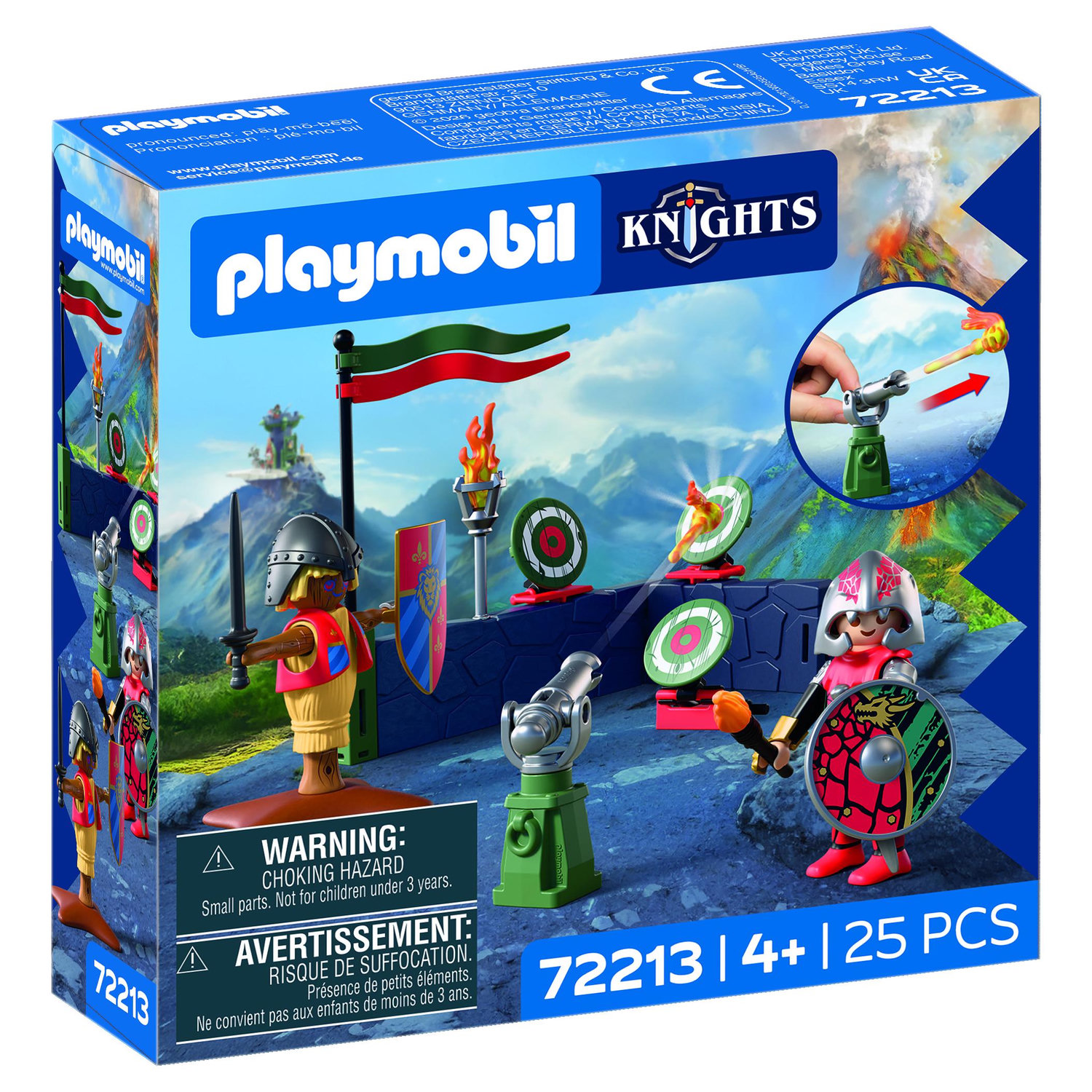 72213 Knights - Entrainement des chevaliers Dragons