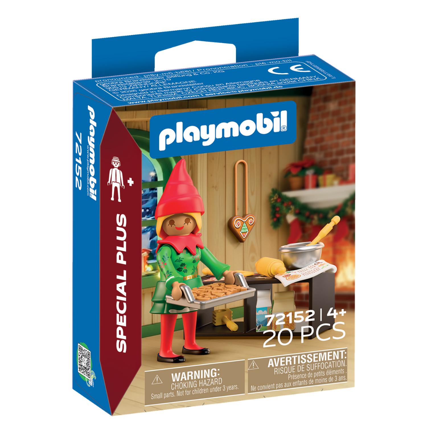 PLAYMOBIL 72152 Special Plus - Lutin de Noel pâtissier