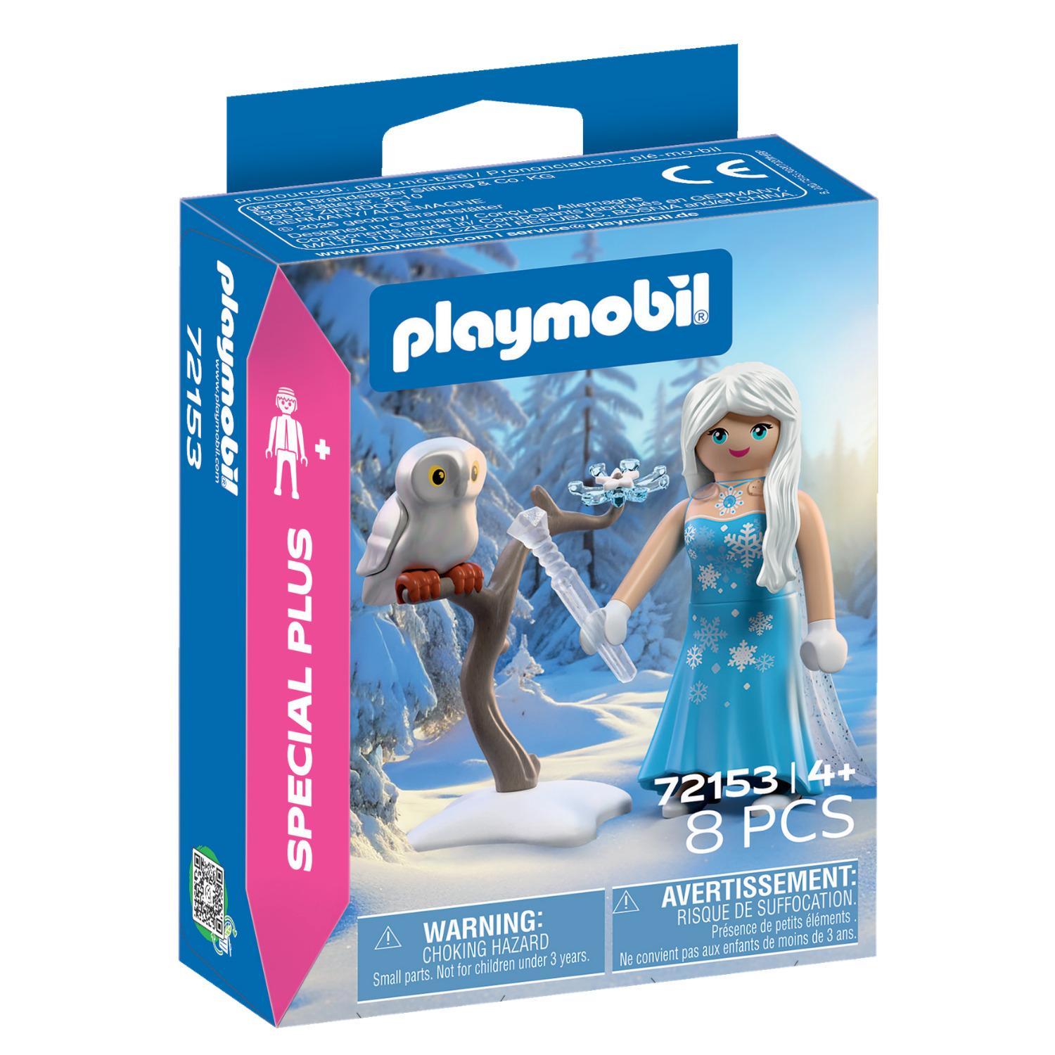 PLAYMOBIL 72153 Spécial Plus - Princesse des Neiges et Hibou