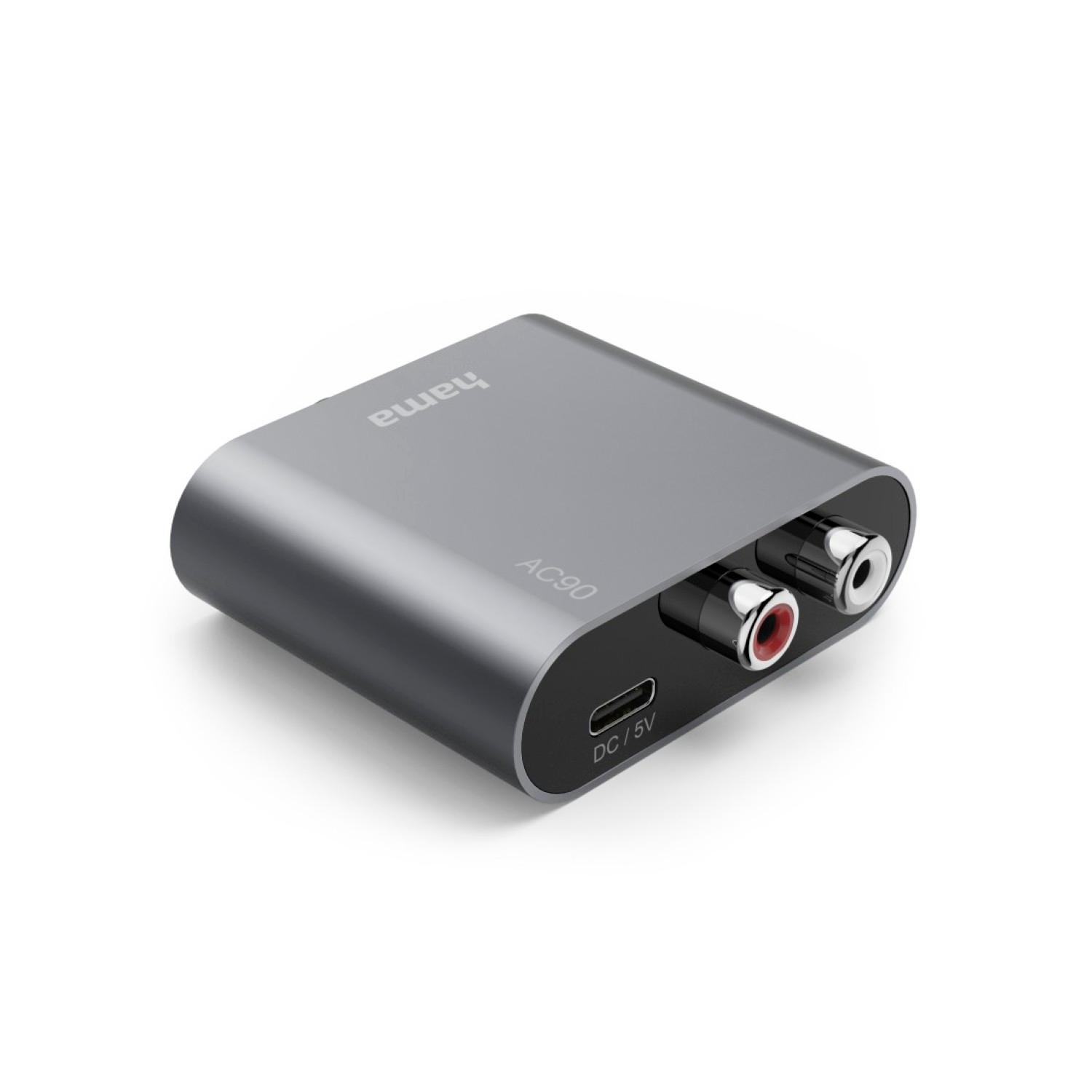 Voir la diapositive 3 : HAMA Hub convertisseur audio AC90 numérique vers analogique