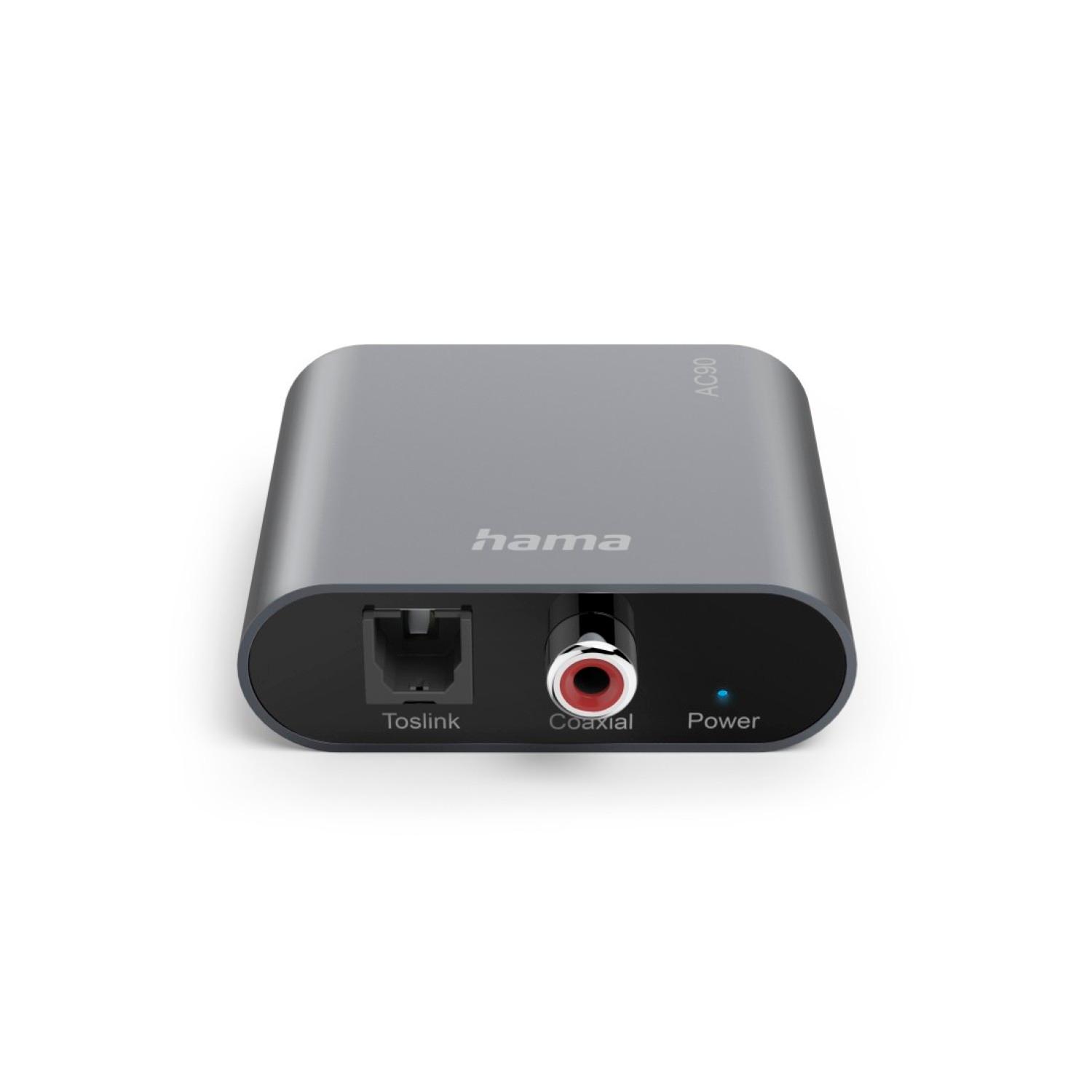 Voir la diapositive 5 : HAMA Hub convertisseur audio AC90 numérique vers analogique