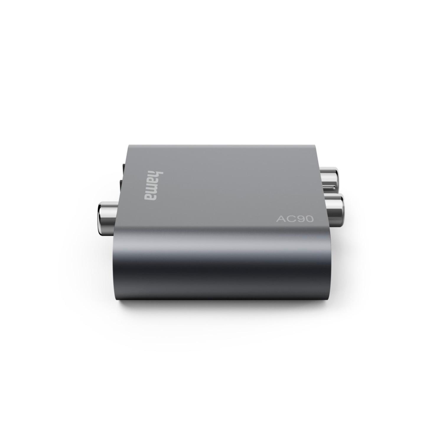 Voir la diapositive 6 : HAMA Hub convertisseur audio AC90 numérique vers analogique