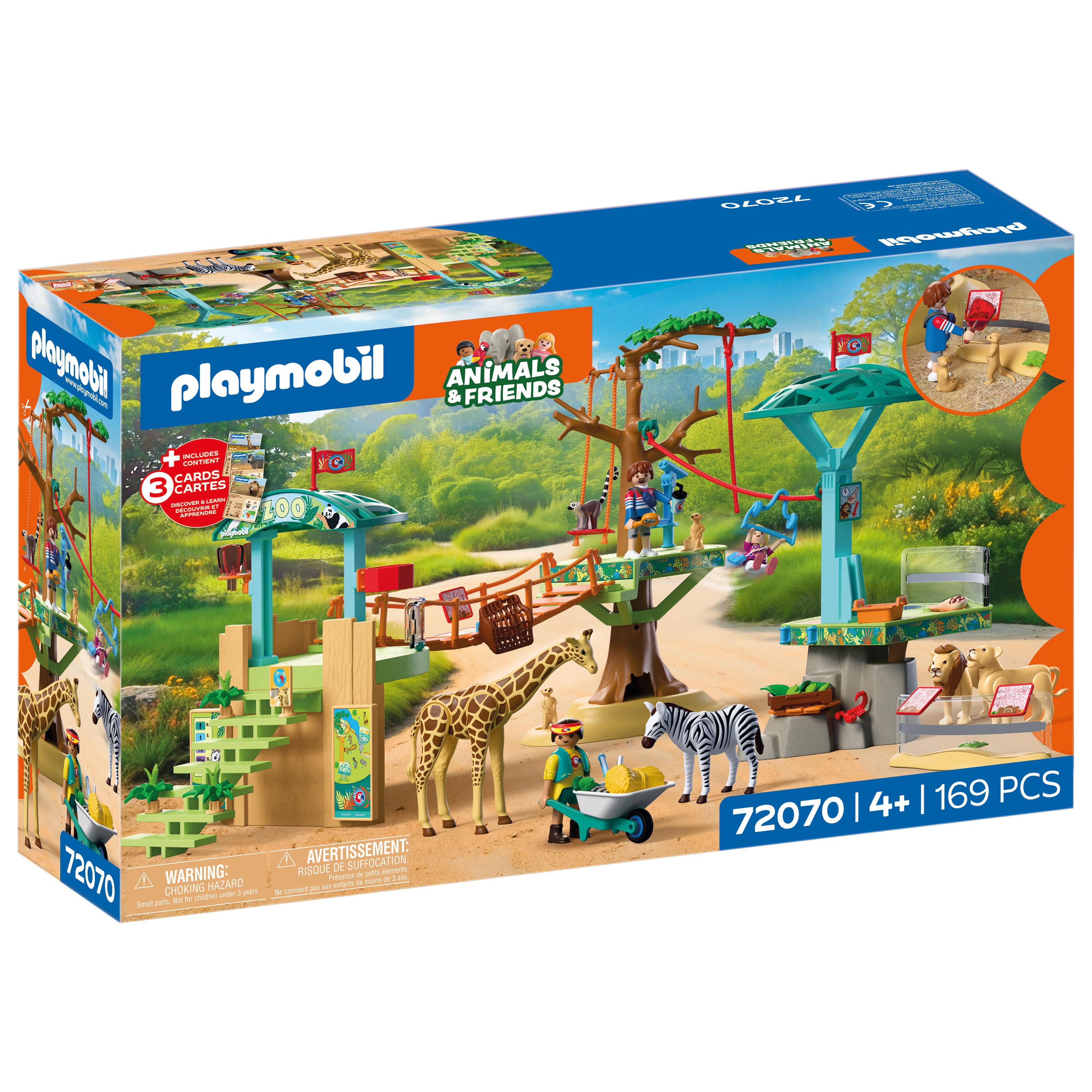 PLAYMOBIL 72070 Animals Friends - Parc au milieu des animaux