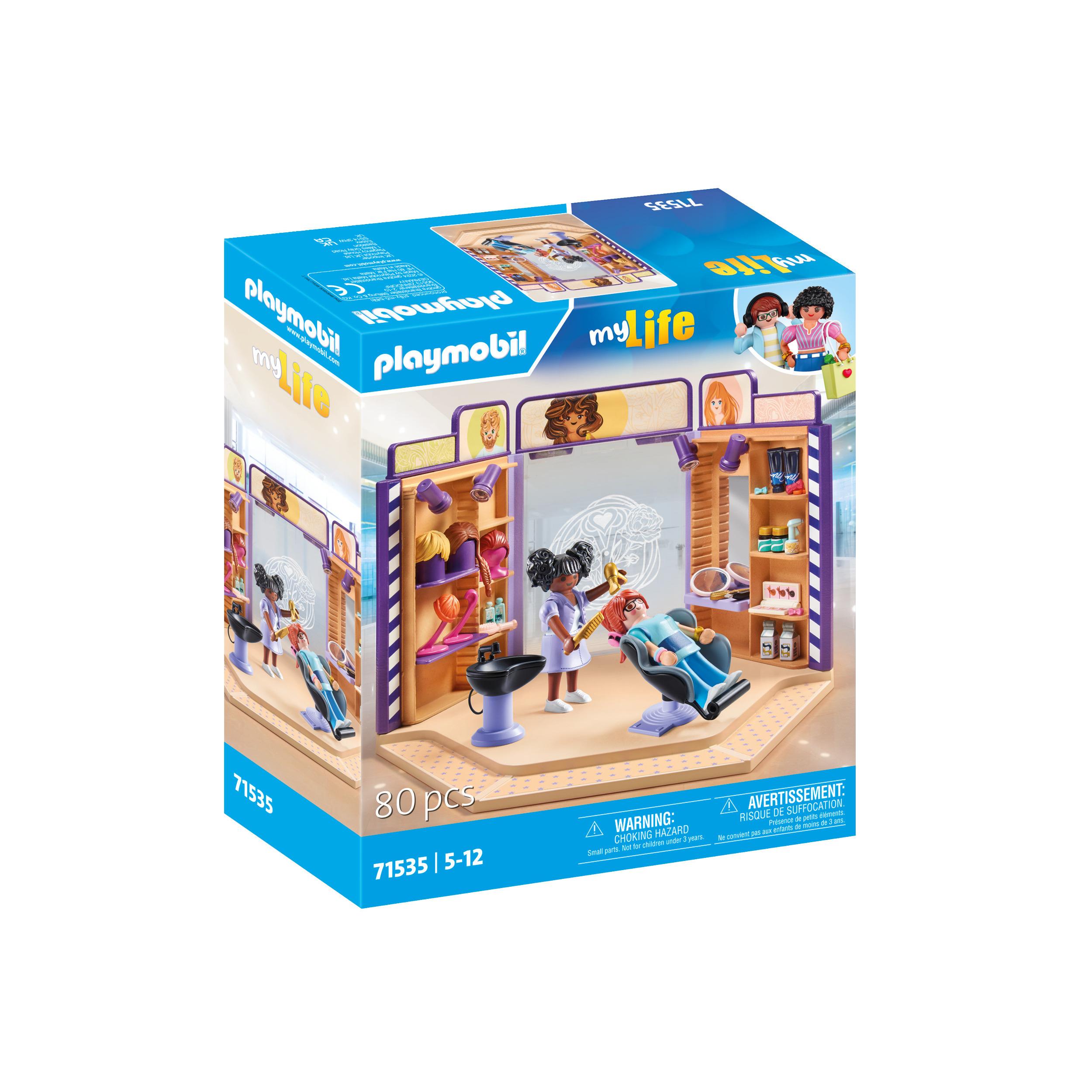 PLAYMOBIL 71535 My Life - Salon de coiffure