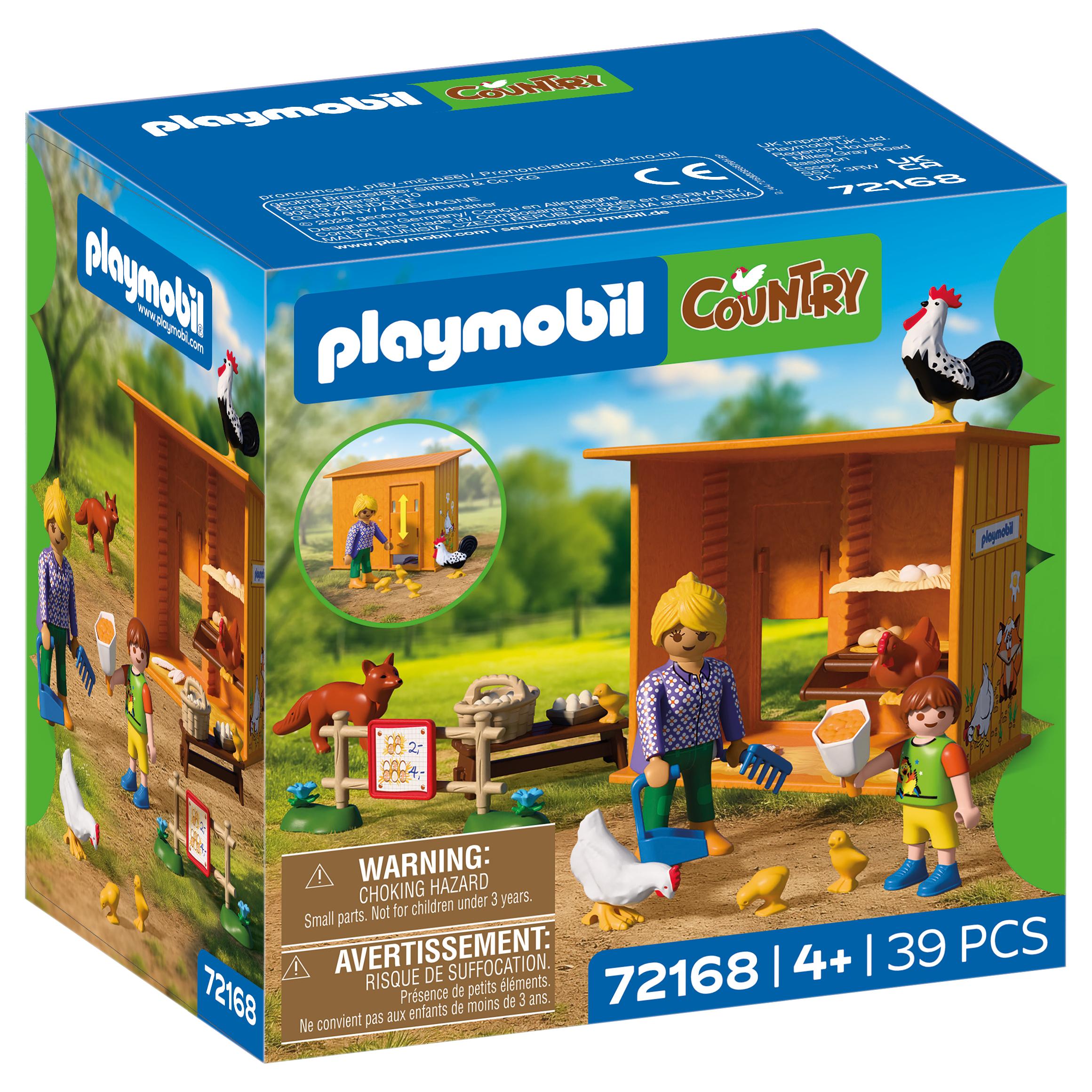 PLAYMOBIL 72168 Country - Récolte d'œufs au poulailler