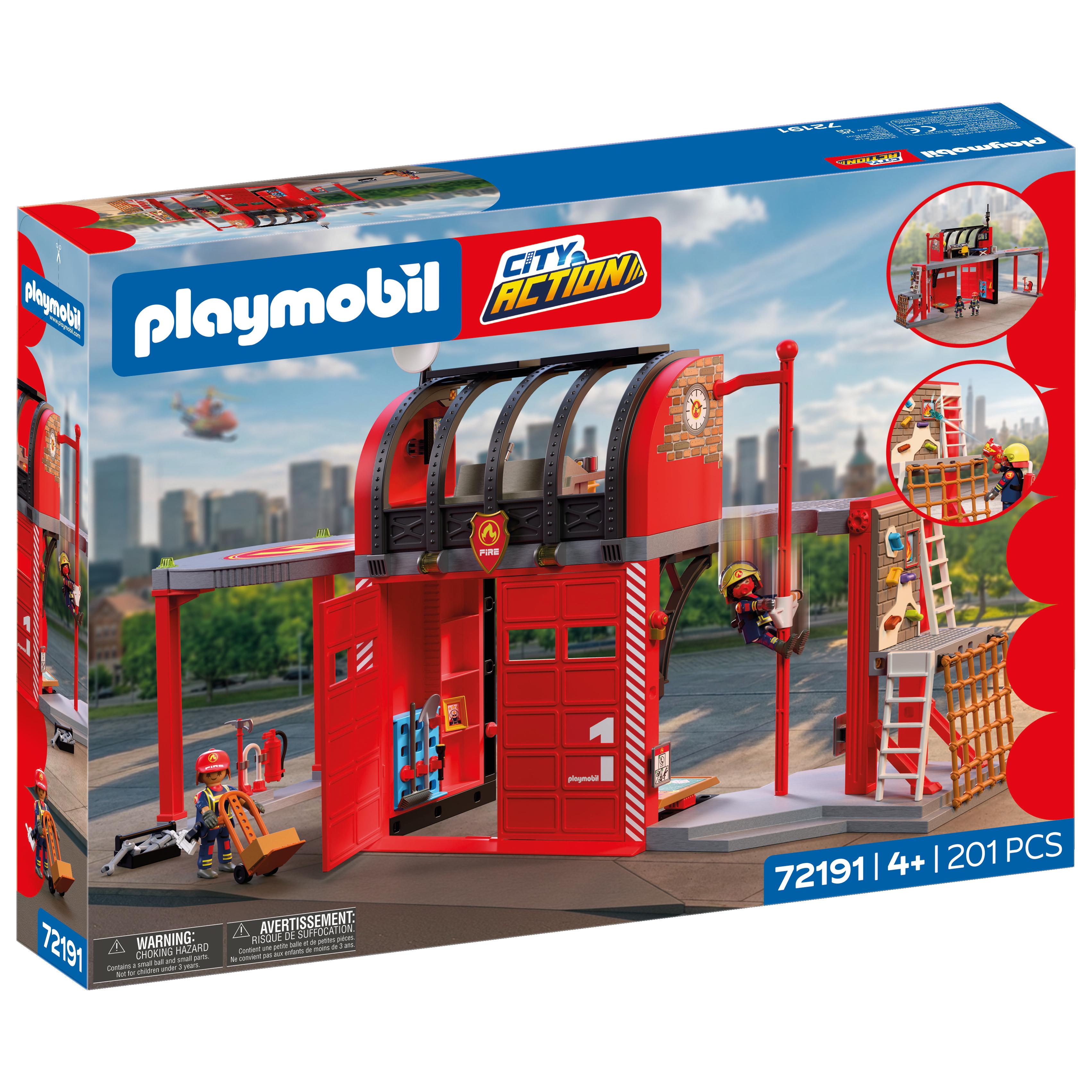 PLAYMOBIL 72191 City Action - Grande caserne de pompiers