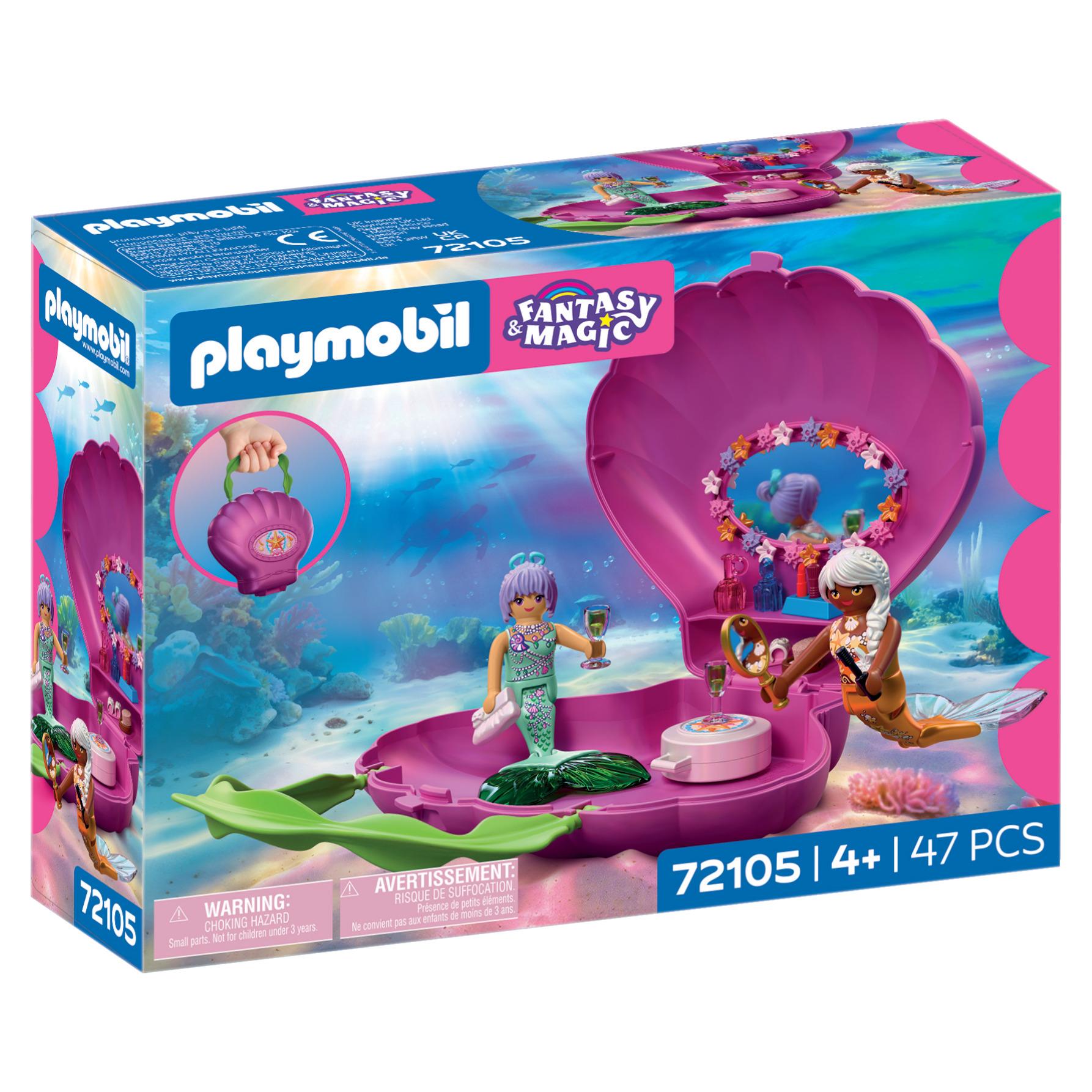 PLAYMOBIL 72105 Fantasy & Magic - Sac Coquillage+sirènes