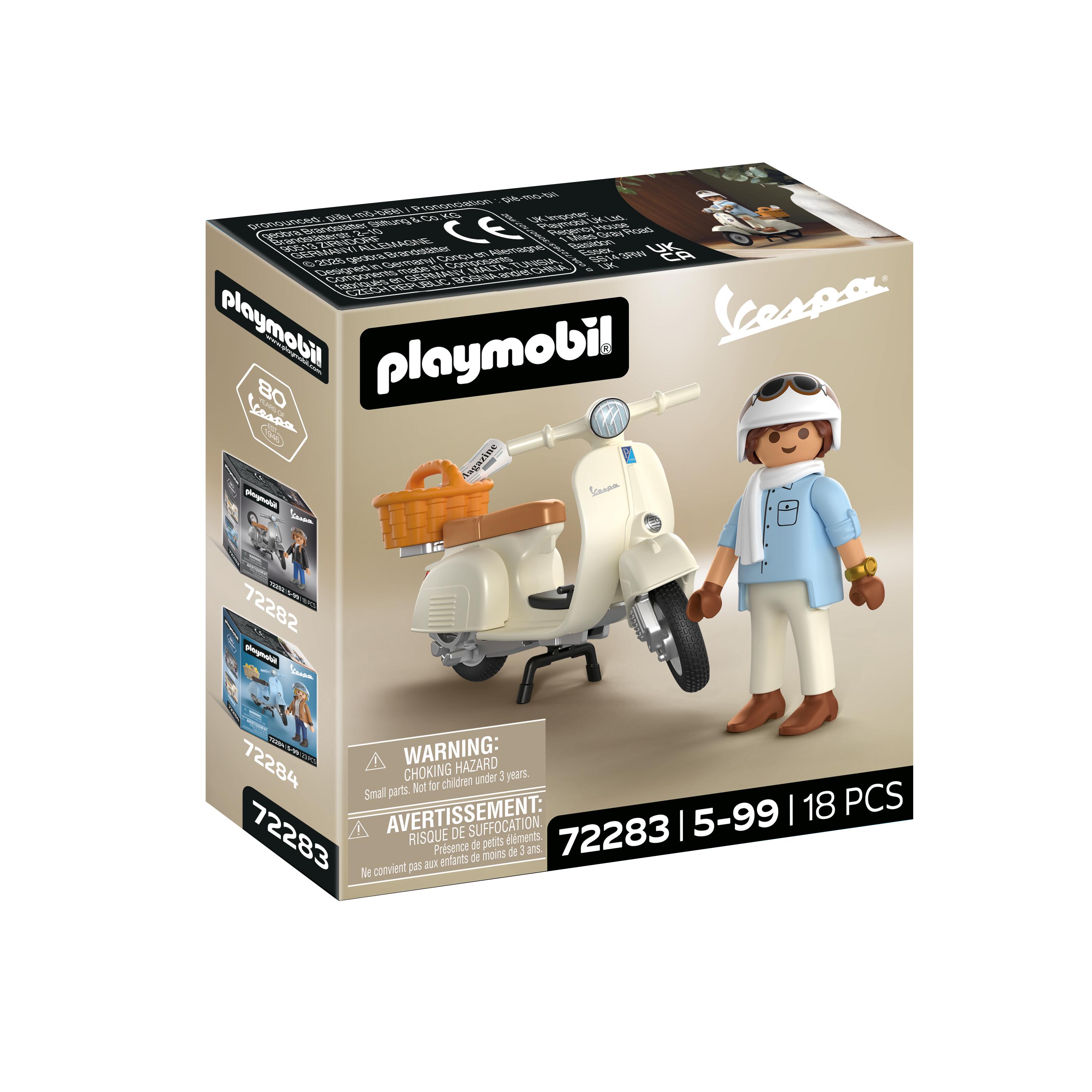 PLAYMOBIL 72283 - Vespa 80ème anniversaire Style Classique