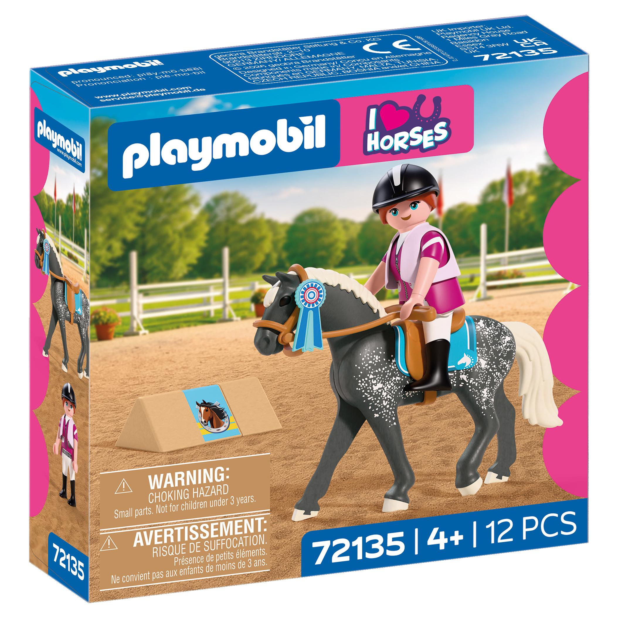 PLAYMOBIL J'aime le Cheval : Concours saut d'obstacle