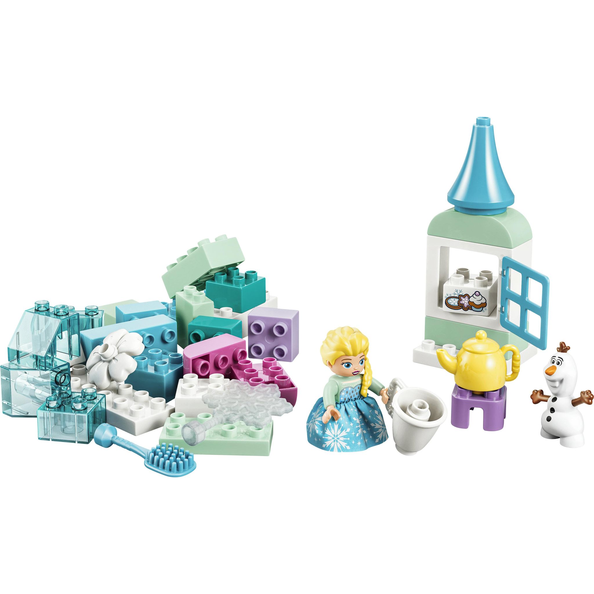 Voir la diapositive 2 : LEGO LEGO DUPLO | Disney 10462 Boîte Créative La Reine des Neiges avec Elsa et Olaf - Motricité