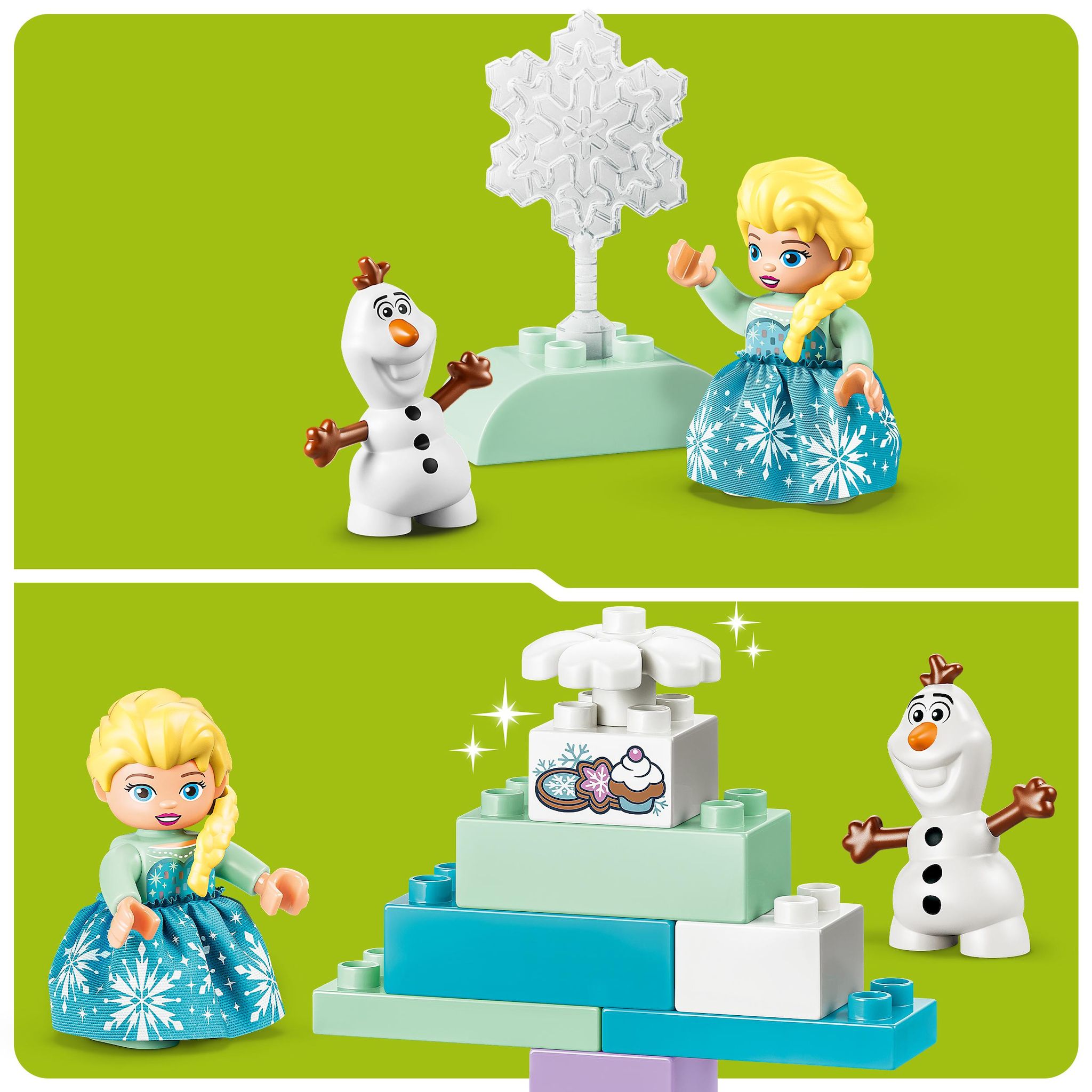 Voir la diapositive 5 : LEGO LEGO DUPLO | Disney 10462 Boîte Créative La Reine des Neiges avec Elsa et Olaf - Motricité