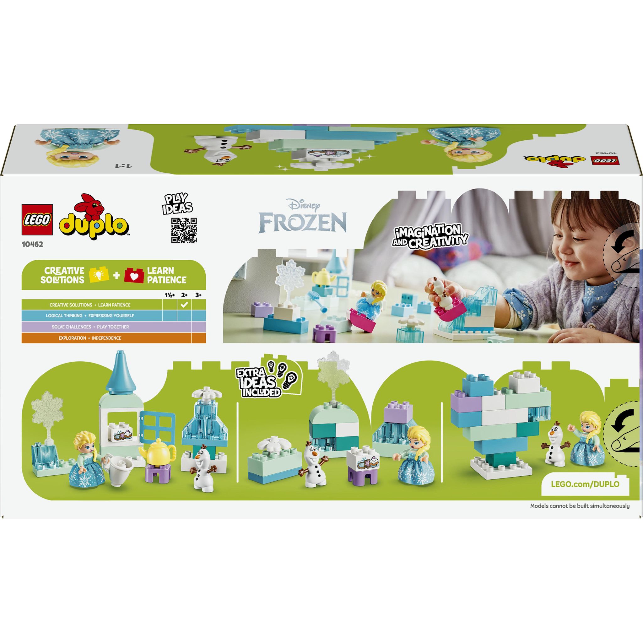Voir la diapositive 7 : LEGO LEGO DUPLO | Disney 10462 Boîte Créative La Reine des Neiges avec Elsa et Olaf - Motricité