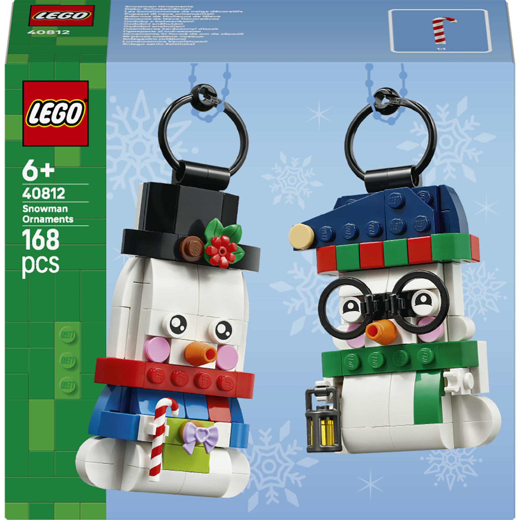 Voir la diapositive 1 : LEGO 40812 - Les bonhommes de neige décoratifs