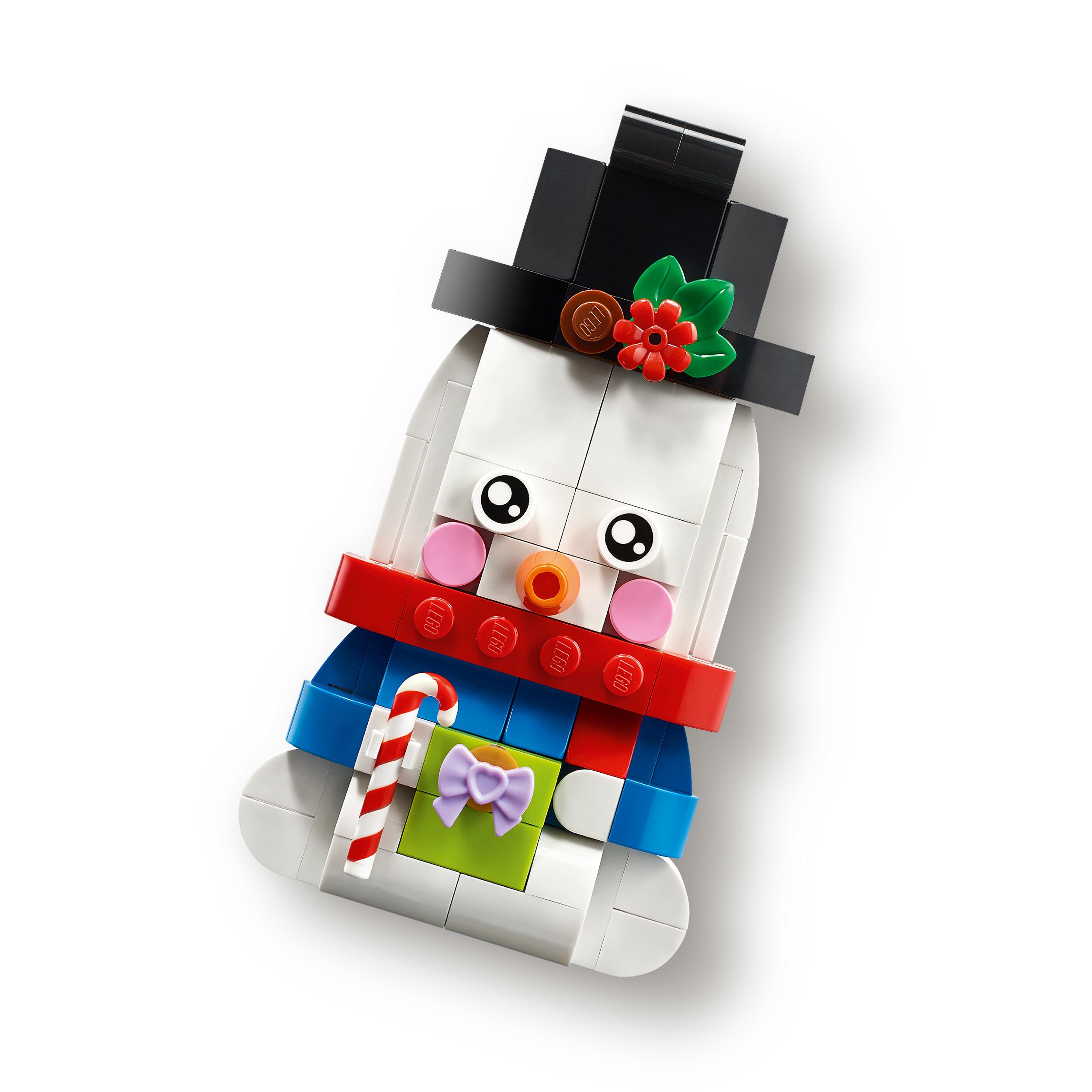Voir la diapositive 5 : LEGO 40812 - Les bonhommes de neige décoratifs
