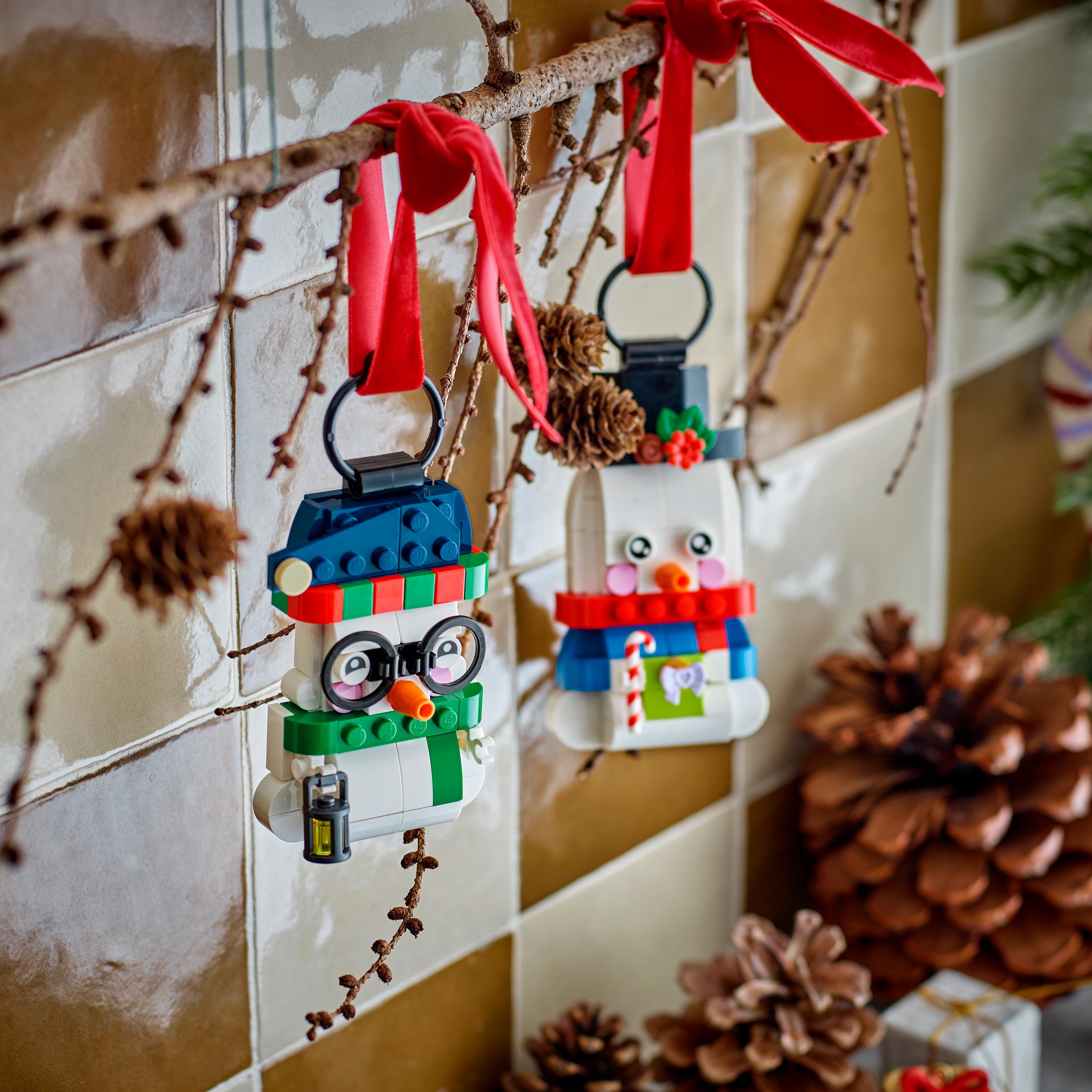 Voir la diapositive 6 : LEGO 40812 - Les bonhommes de neige décoratifs