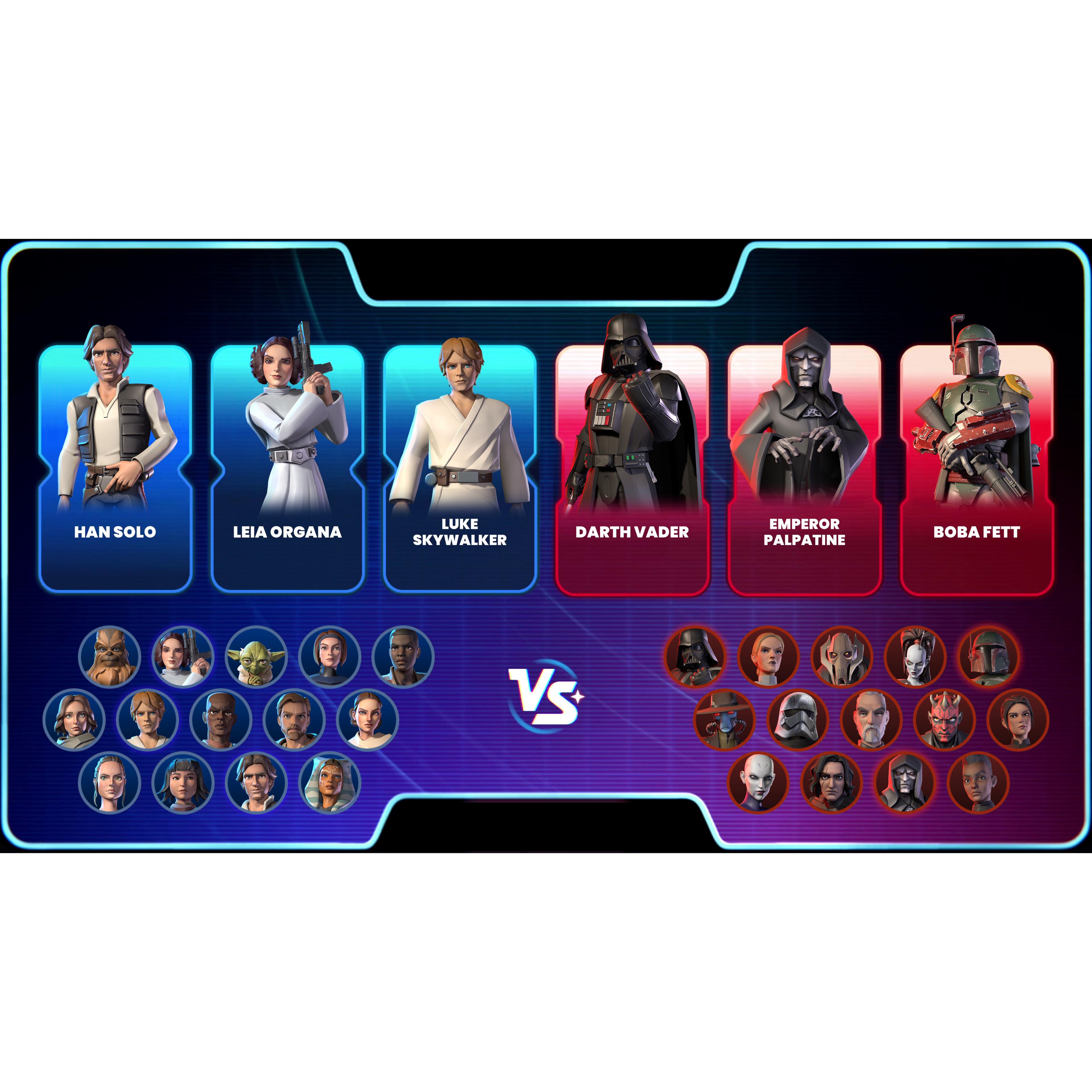 Voir la diapositive 7 : Monopoly Star Wars Heroes Vs Villains Nintendo Switch