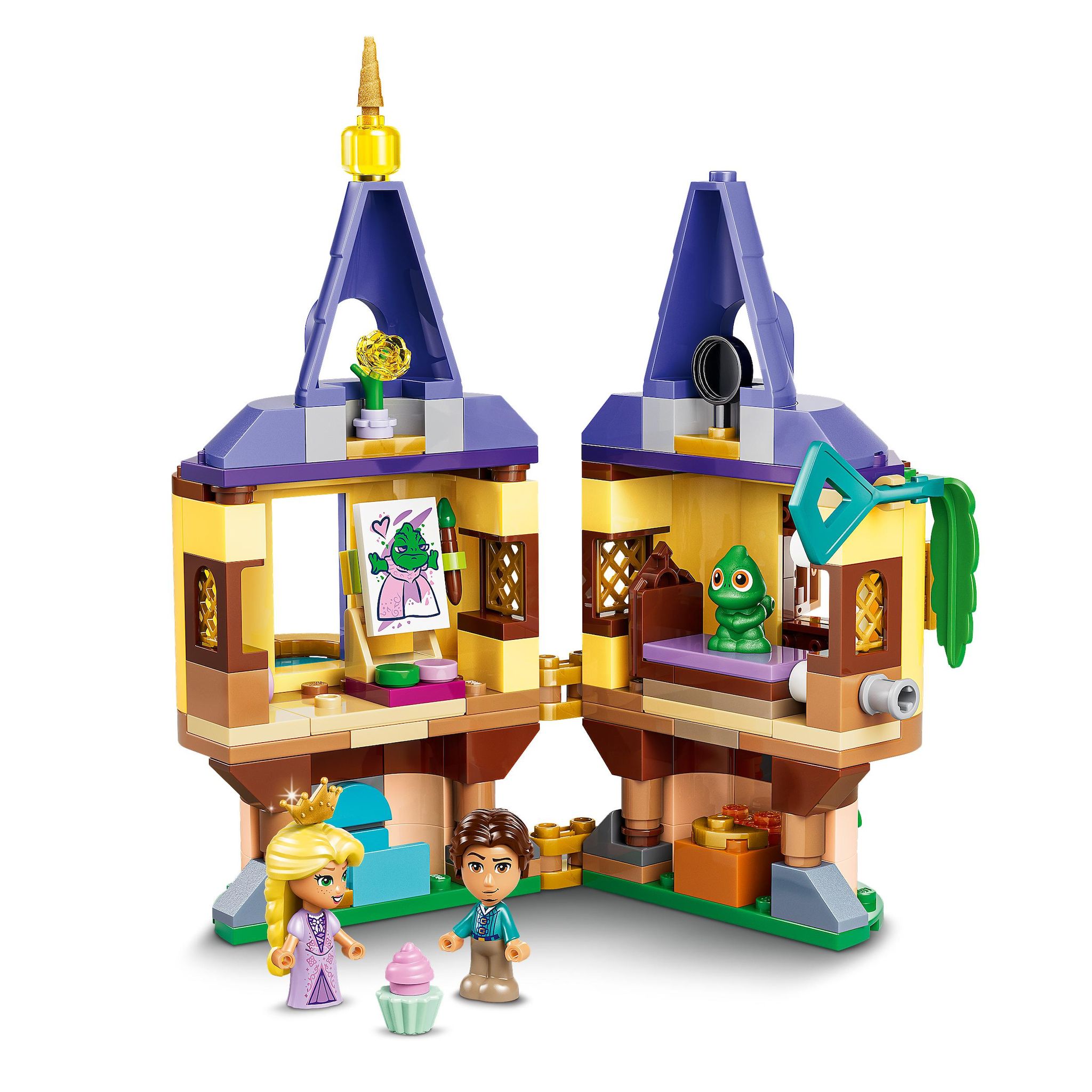 Voir la diapositive 4 : LEGO Disney Princess 43294 - La tour de Raiponce