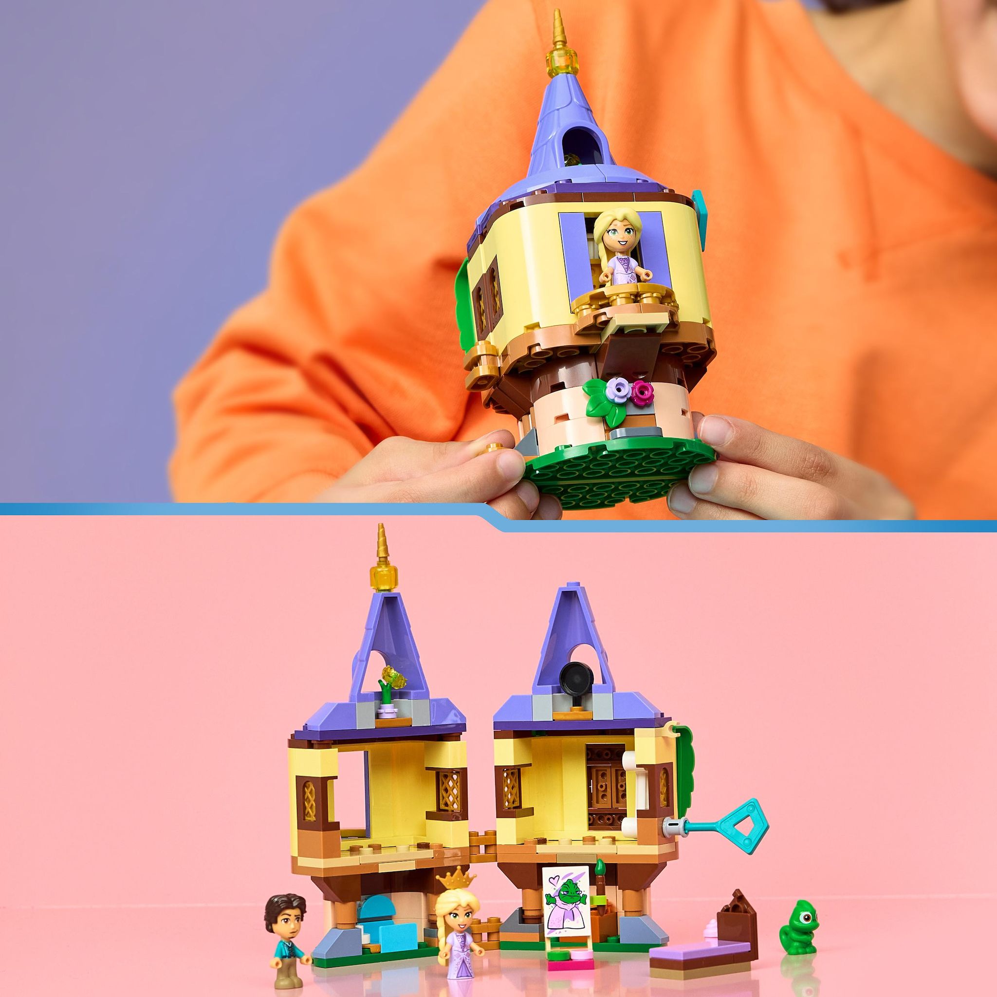 Voir la diapositive 6 : LEGO Disney Princess 43294 - La tour de Raiponce