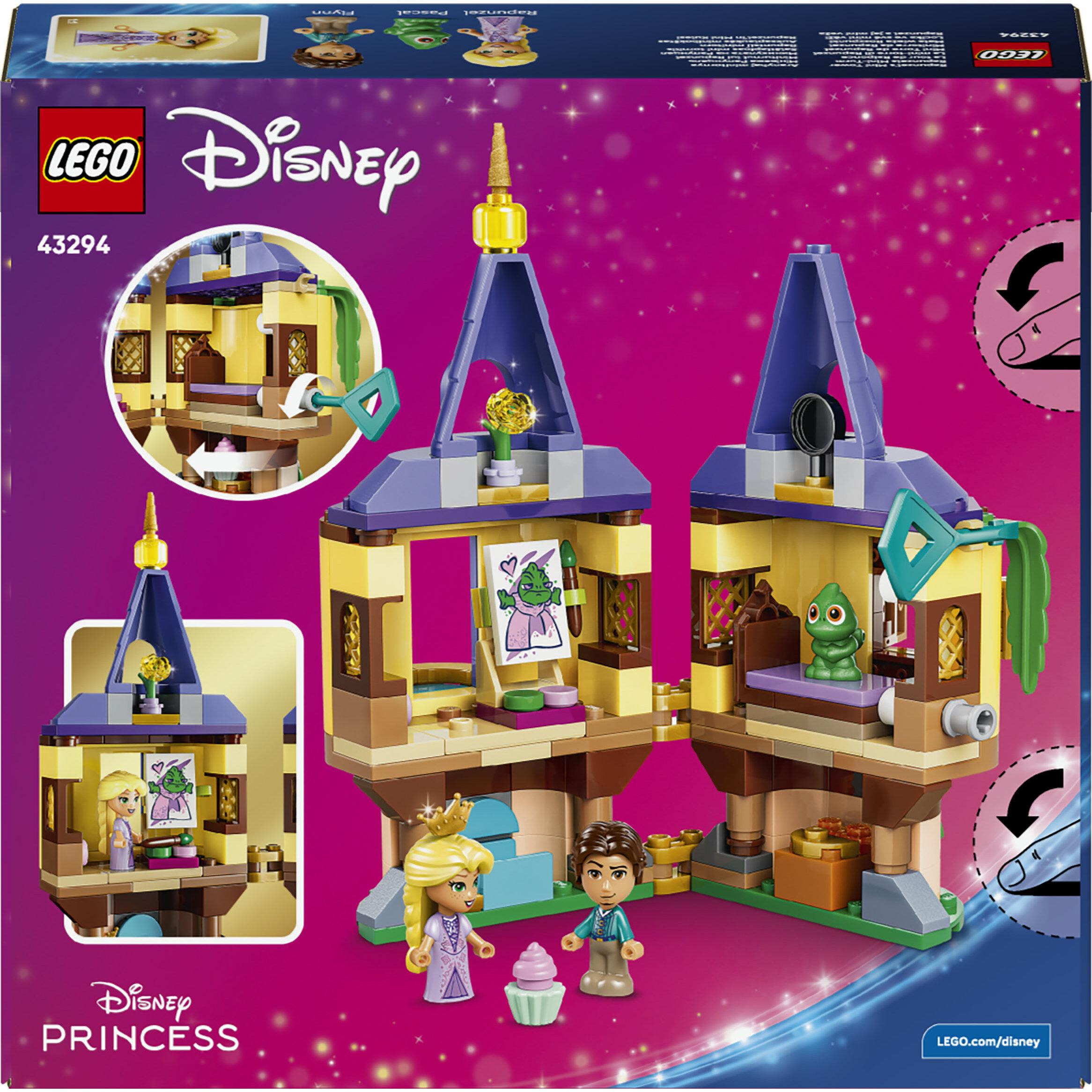 Voir la diapositive 7 : LEGO LEGO ǀ Disney Princess 43294 La Tour de Raiponce - Jeu de Construction dès 5 ans - Cadeau