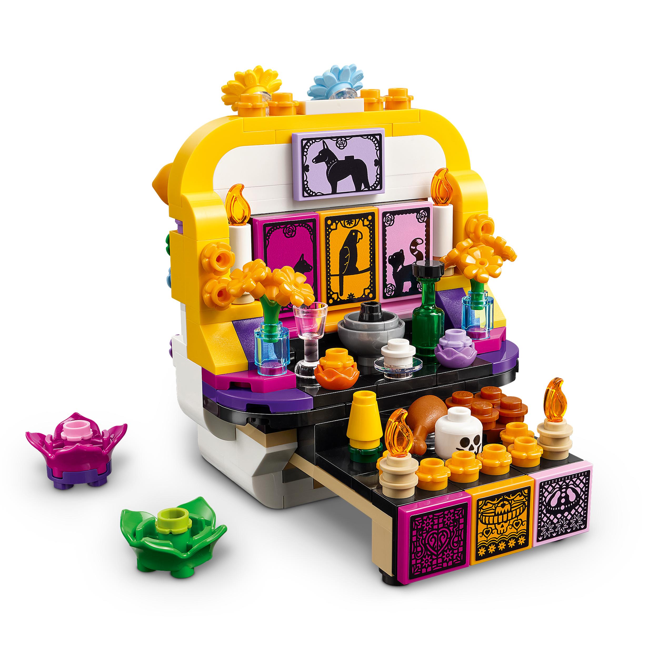 Voir la diapositive 5 : LEGO Icons 40811 - L'Autel de la fête des morts
