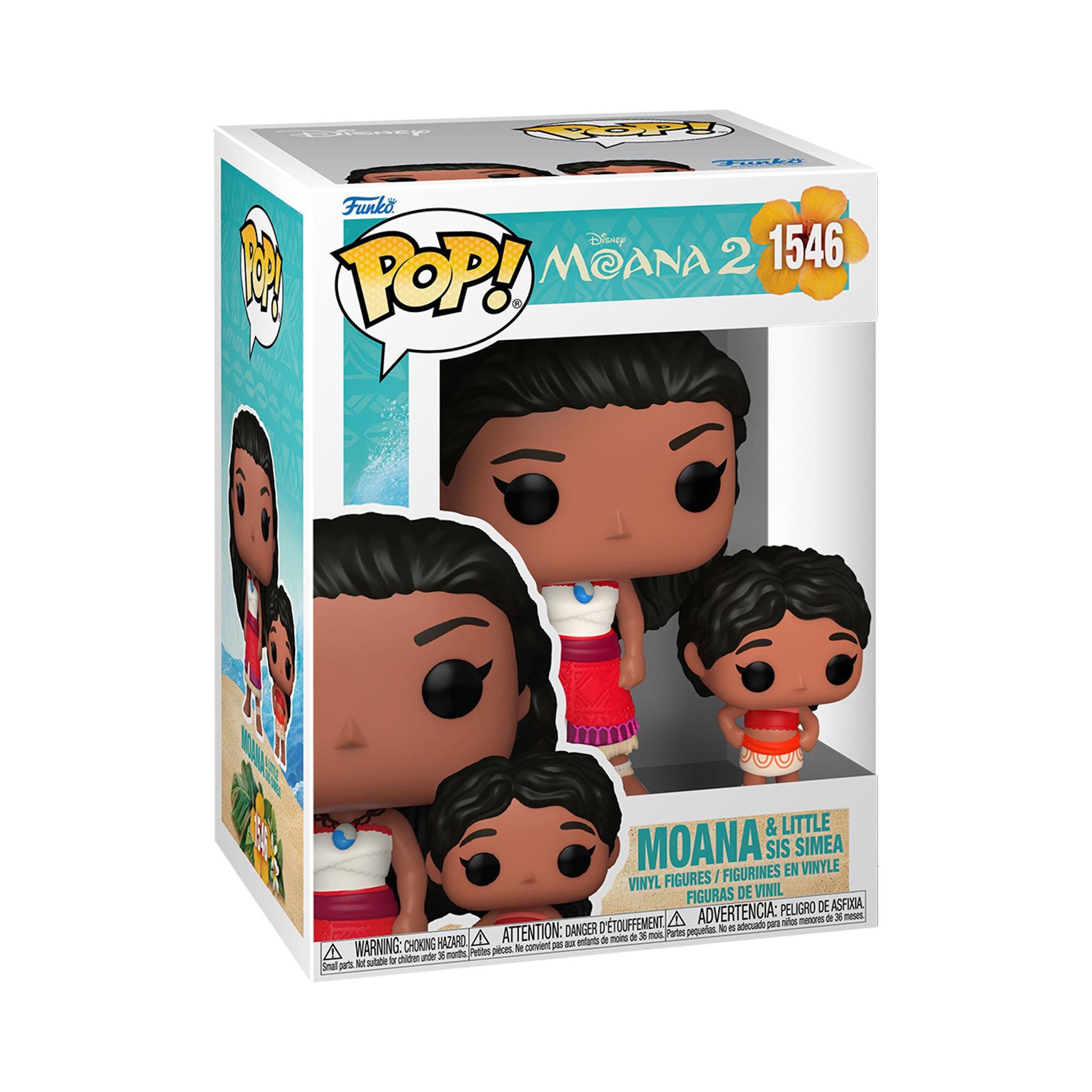 FUNKO Figurine Pop Moana & little sis Simea Moana 2 Disney