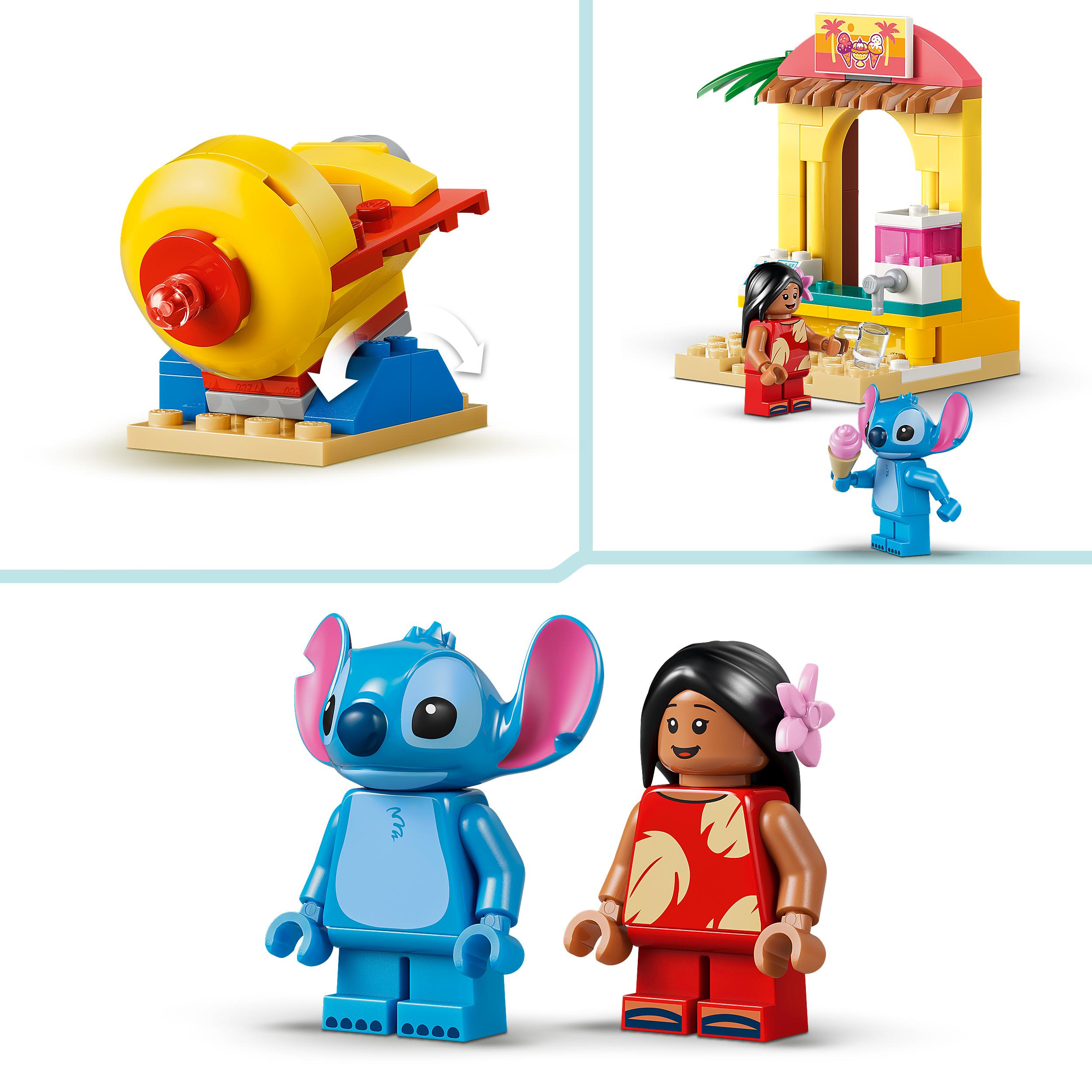 Voir la diapositive 5 : LEGO Disney 43280 - Jeux de plage avec Lilo et Stitch