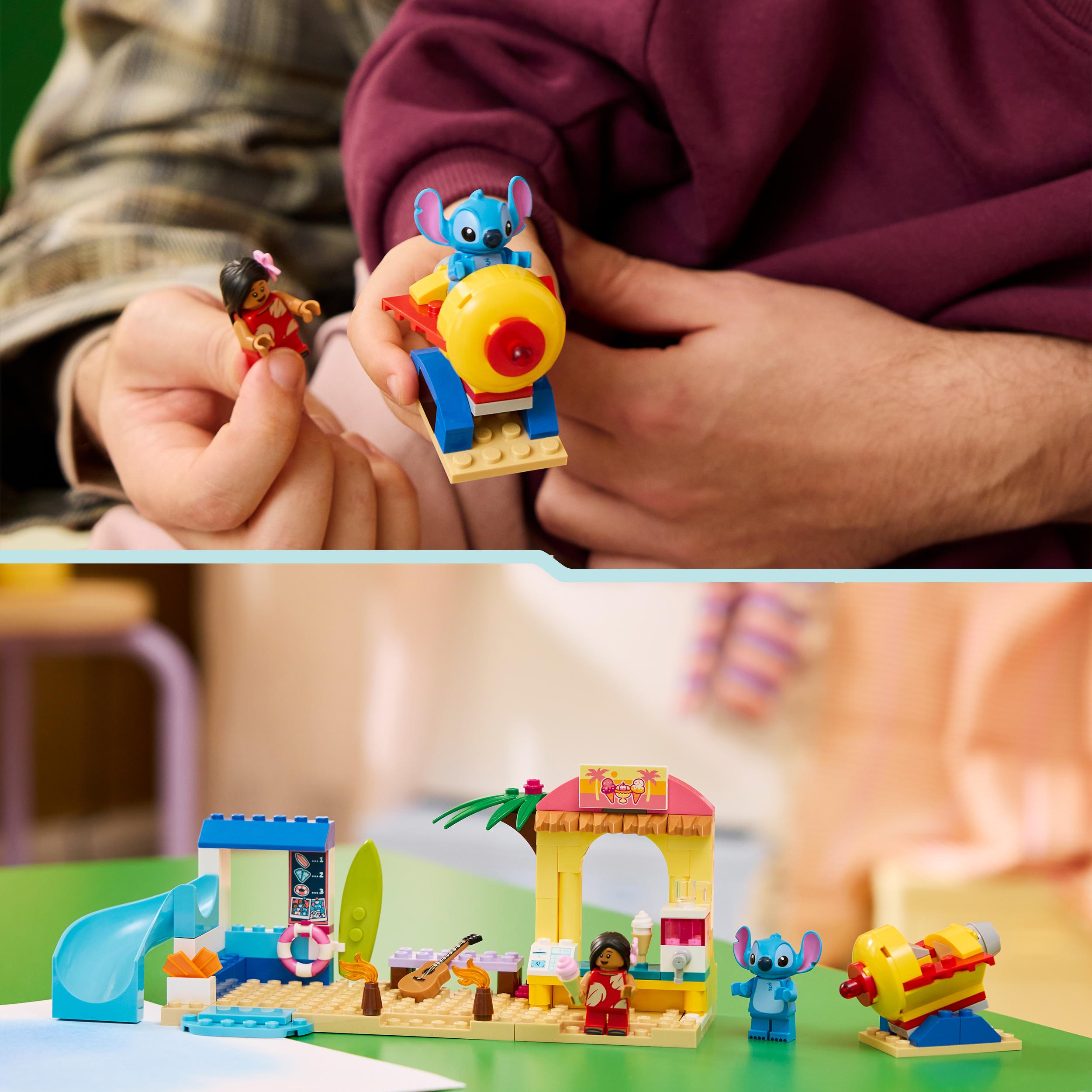 Voir la diapositive 6 : LEGO Disney 43280 - Jeux de plage avec Lilo et Stitch