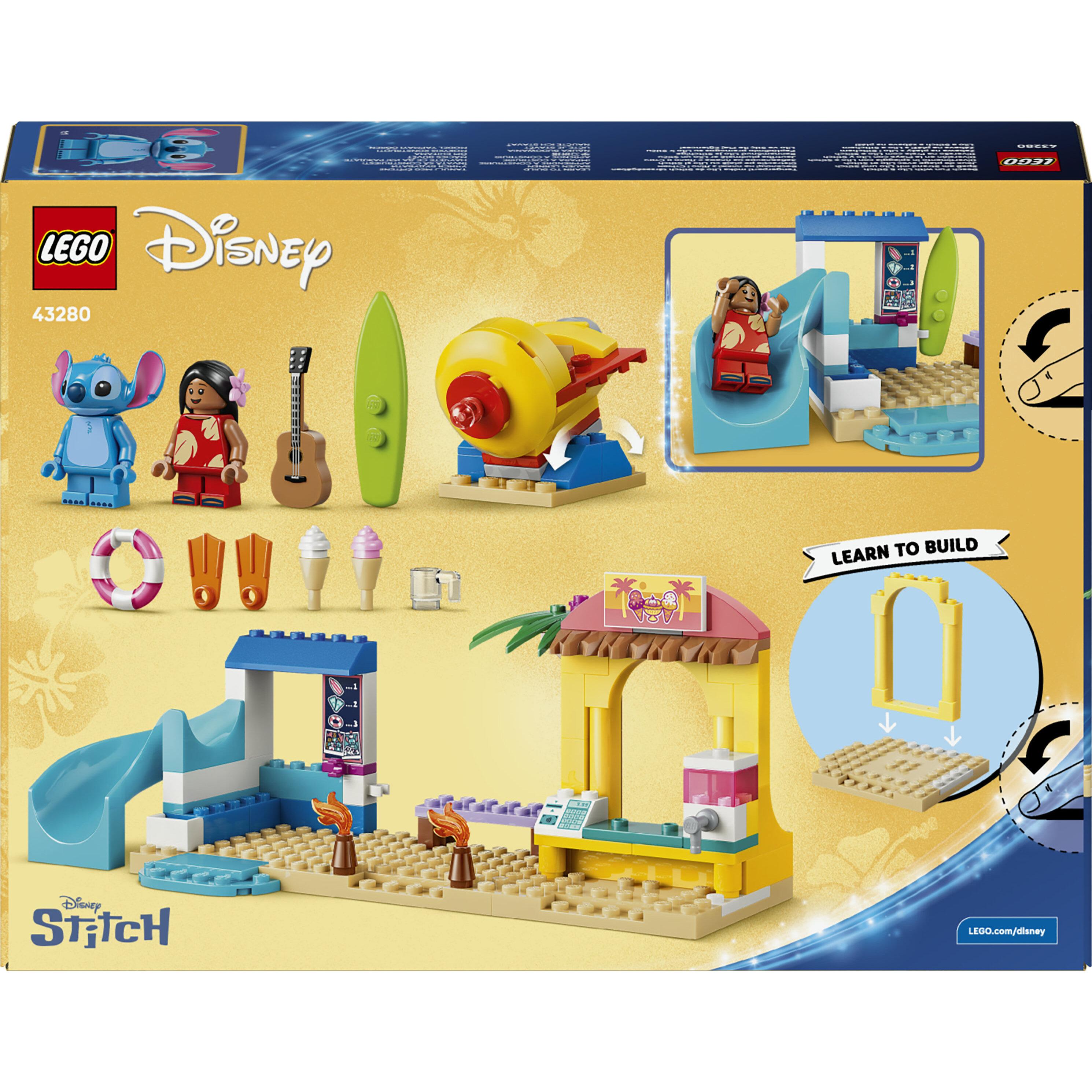 Voir la diapositive 7 : LEGO Disney 43280 - Jeux de plage avec Lilo et Stitch