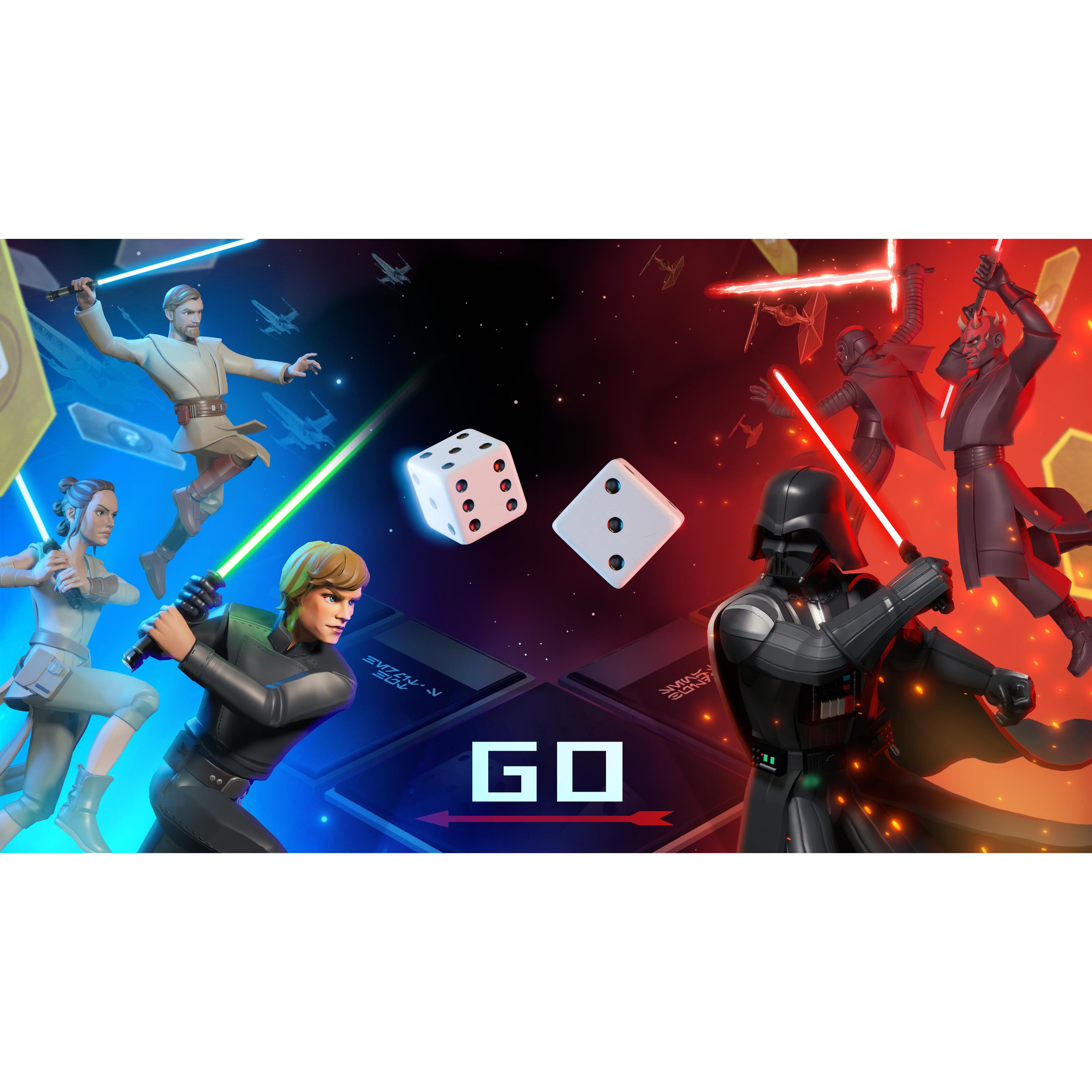 Voir la diapositive 12 : Monopoly Star Wars Heroes Vs Villains PS5