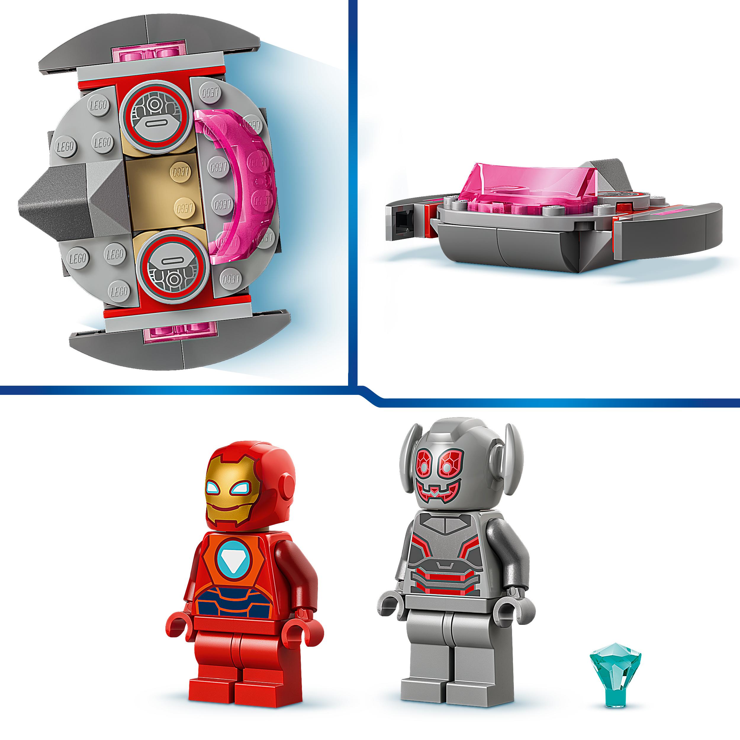 Voir la diapositive 5 : LEGO LEGO | Marvel Iron Man et ses Amis Incroyables 11209 Ultron contre Iron Man - Jouet Robot
