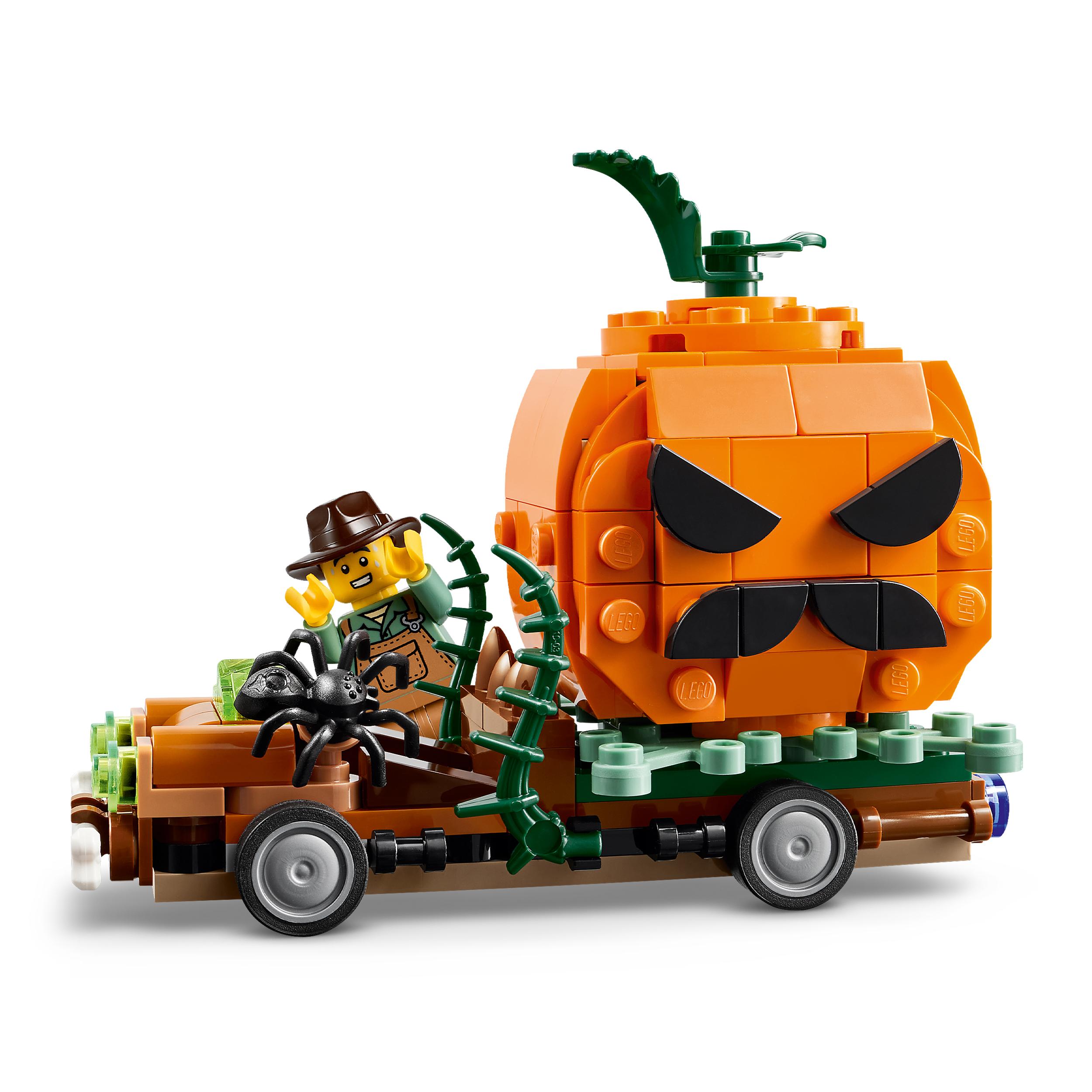 Voir la diapositive 4 : LEGO Halloween 40822 - La camionnette de la citrouille d'HAlloween