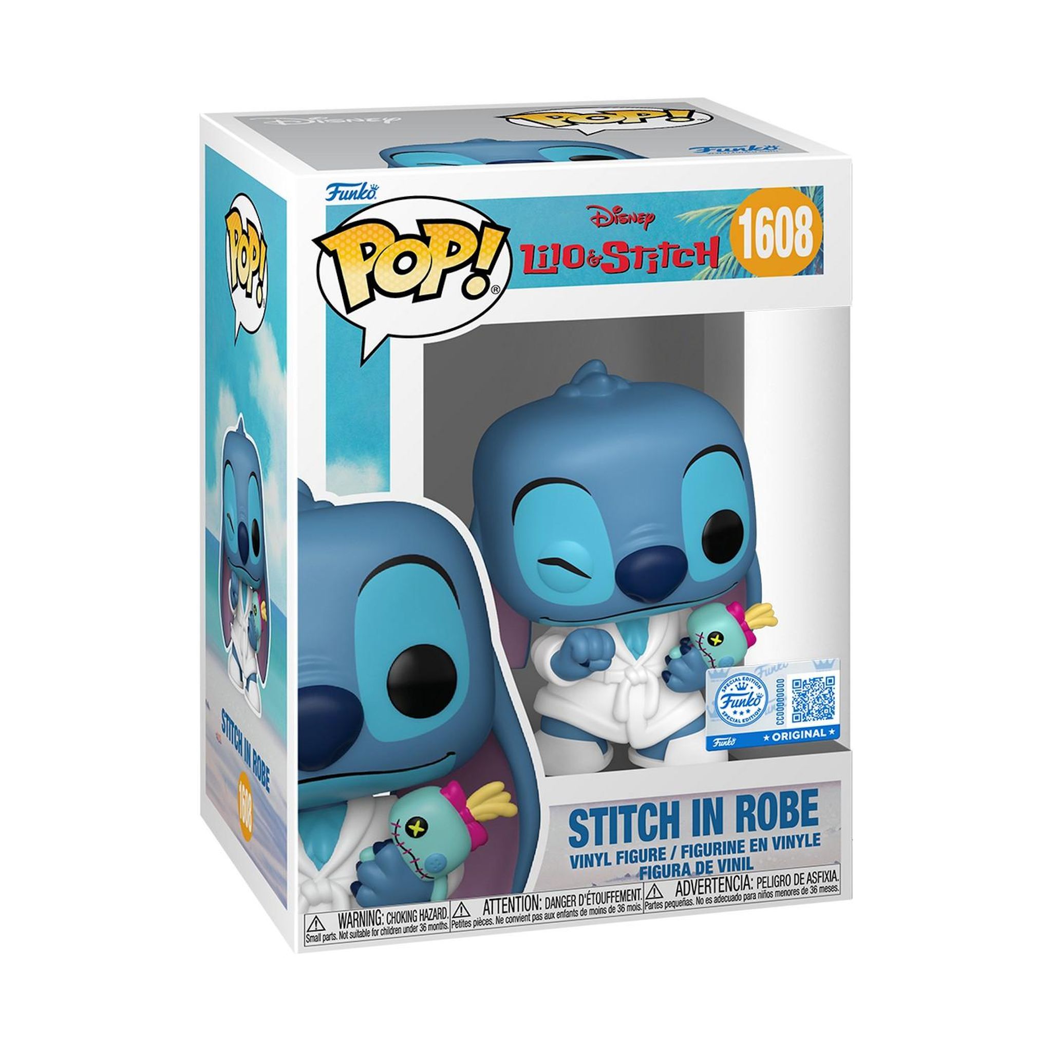 Voir la diapositive 1 : FUNKO Figurine Pop Stitch in Robe Lilo & S Stitch Disney