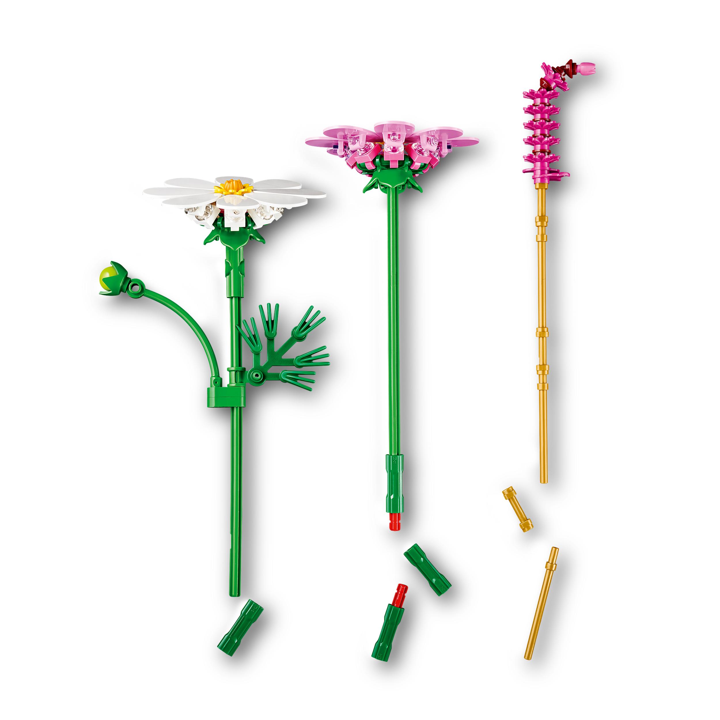 Voir la diapositive 5 : LEGO LEGO Botanicals 11514 Les Cosmos - Set de Petit Bouquet Artificiel dès 9 ans - Décoration