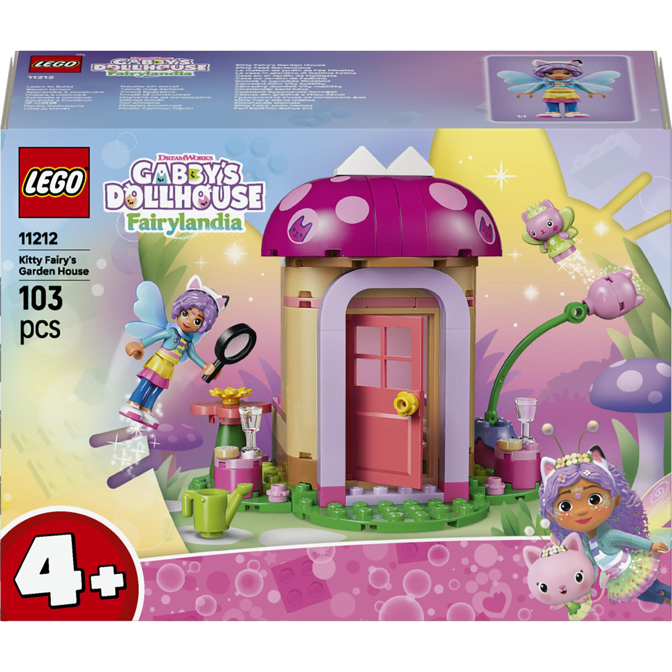 LEGO Gabby et la maison magique 11212 - La maison de jardin de féé Minette