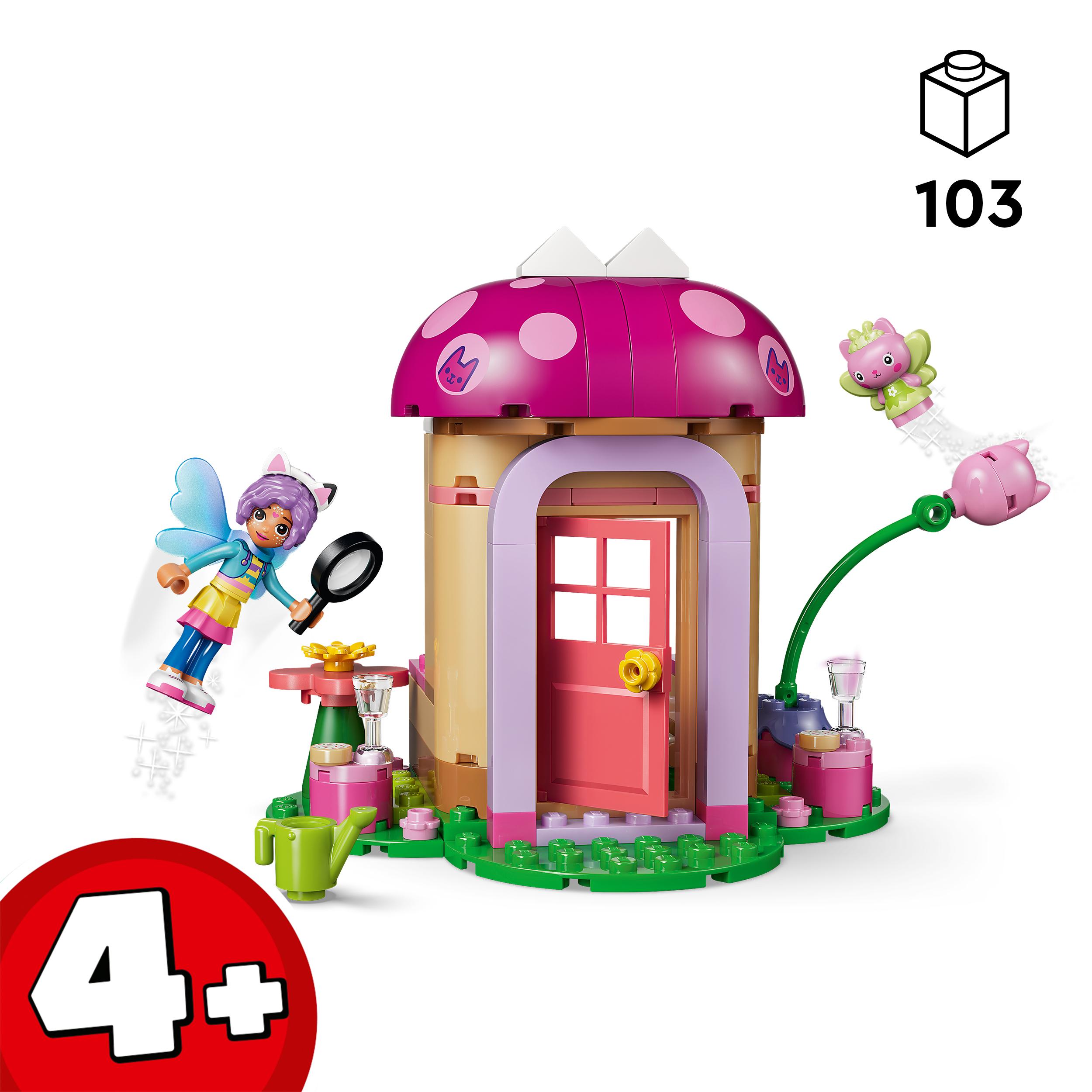 Voir la diapositive 3 : LEGO Gabby et la maison magique 11212 - La maison de jardin de féé Minette
