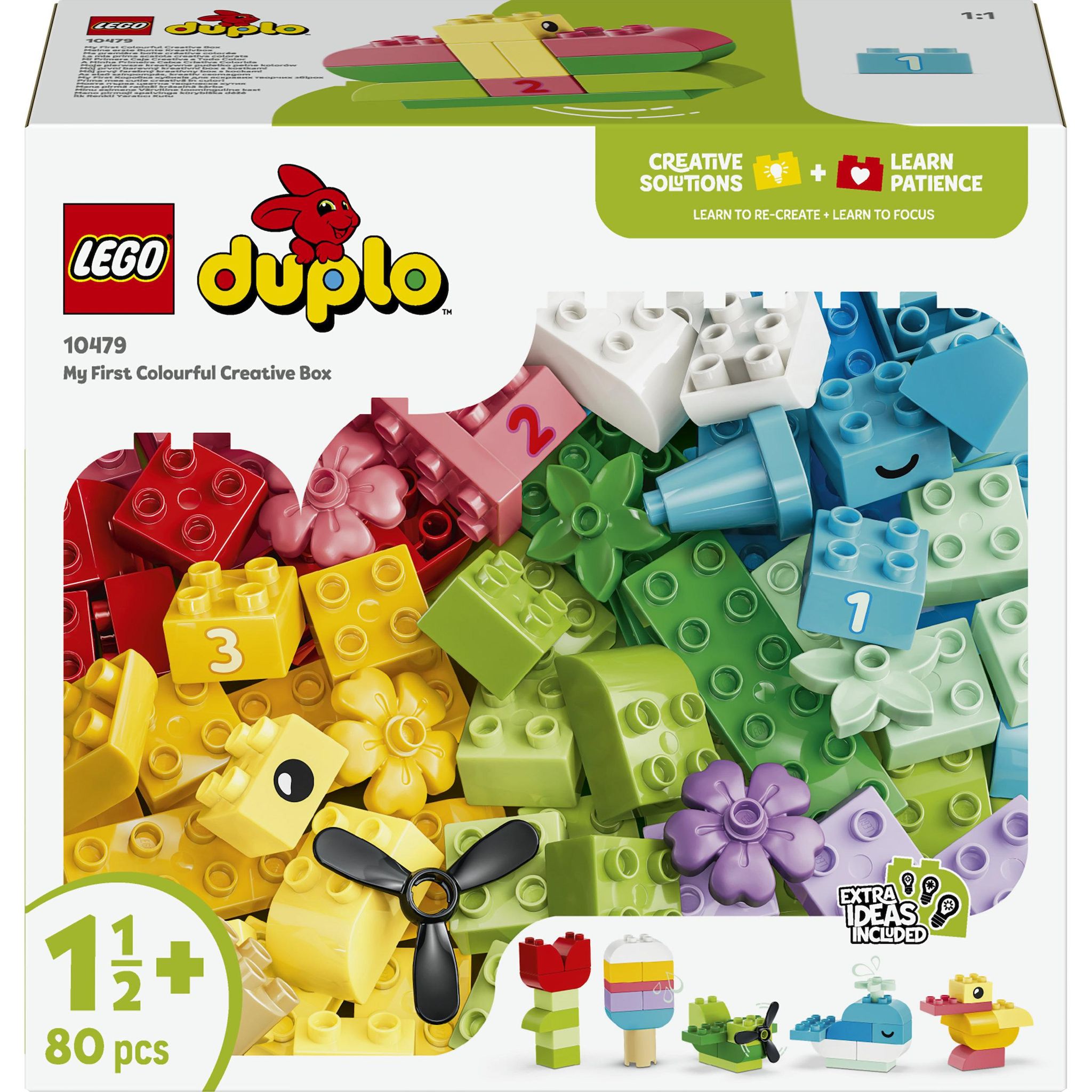 LEGO LEGO DUPLO Classic 10479 Boîte Créative Colorée - Jeu Éducatif 18 mois - Motricité Fine