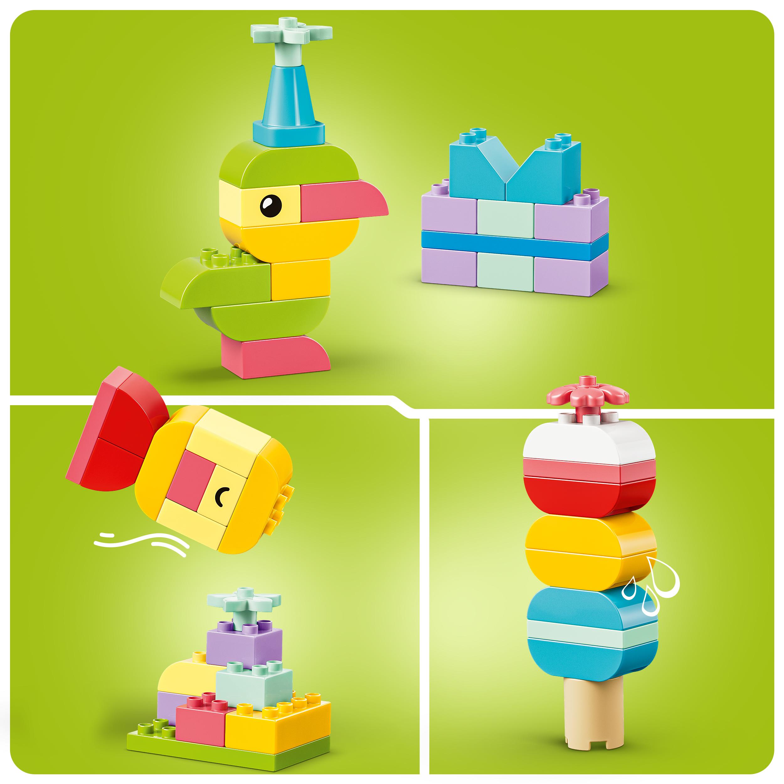 Voir la diapositive 4 : LEGO LEGO DUPLO Classic 10479 Boîte Créative Colorée - Jeu Éducatif 18 mois - Motricité Fine