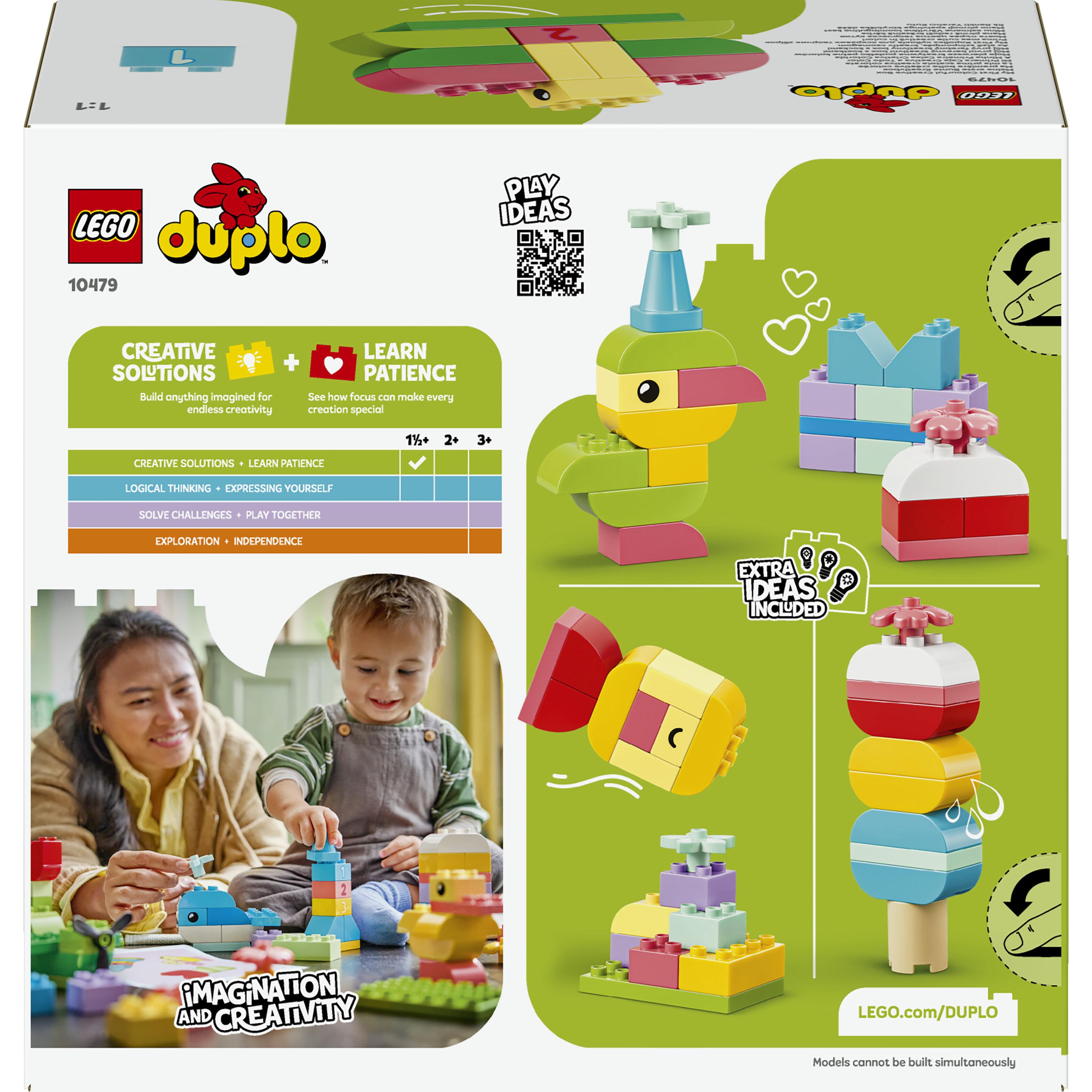 Voir la diapositive 7 : LEGO LEGO DUPLO Classic 10479 Boîte Créative Colorée - Jeu Éducatif 18 mois - Motricité Fine