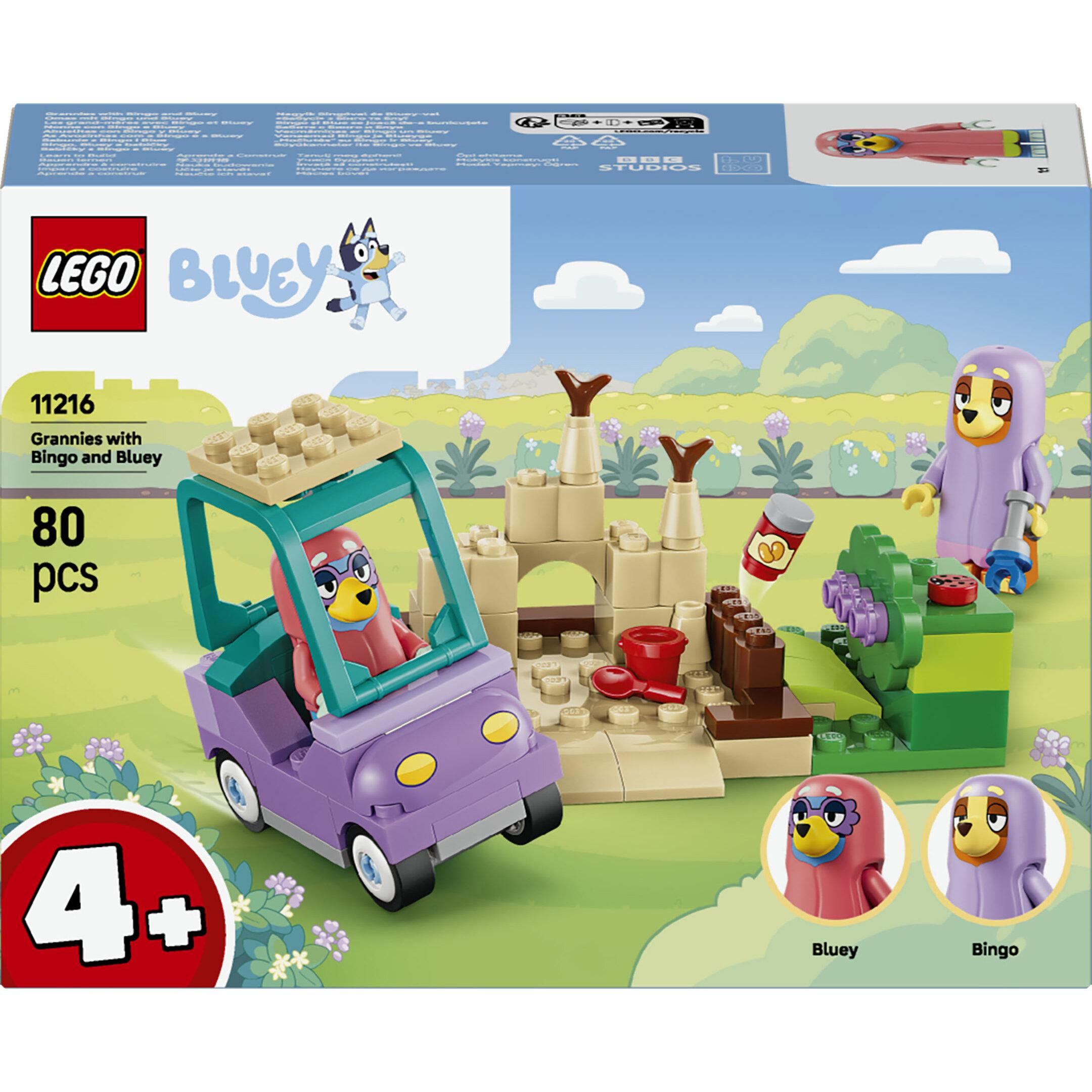 LEGO LEGO Bluey 11216 Les Grand-Mères avec Bingo et Bluey - Jeu Éducatif Fille ou Garçon 4 ans