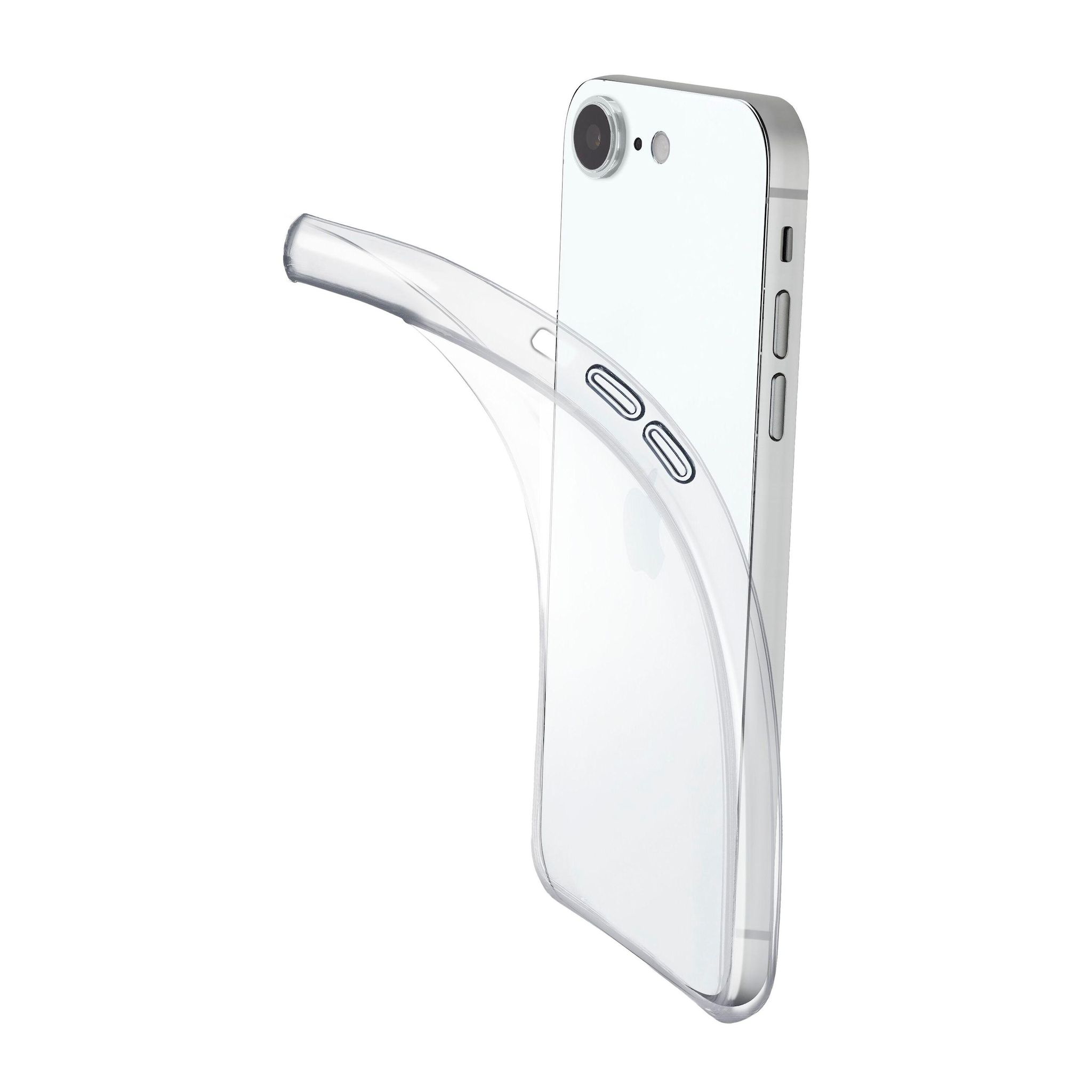 CELLULARLINE Coque silicone pour Apple iPhone 16e - Transparent
