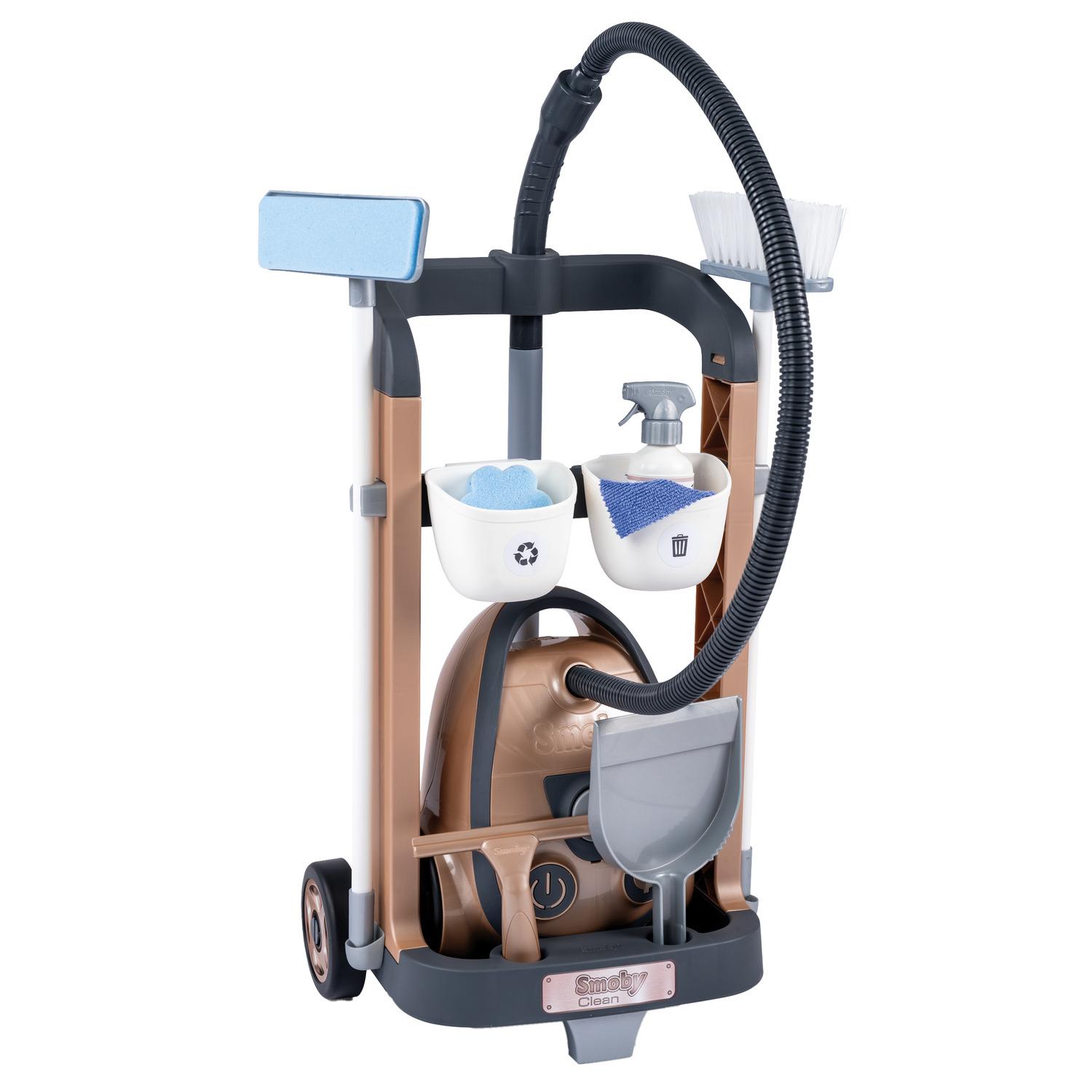 SMOBY Chariot Ménage + Aspirateur