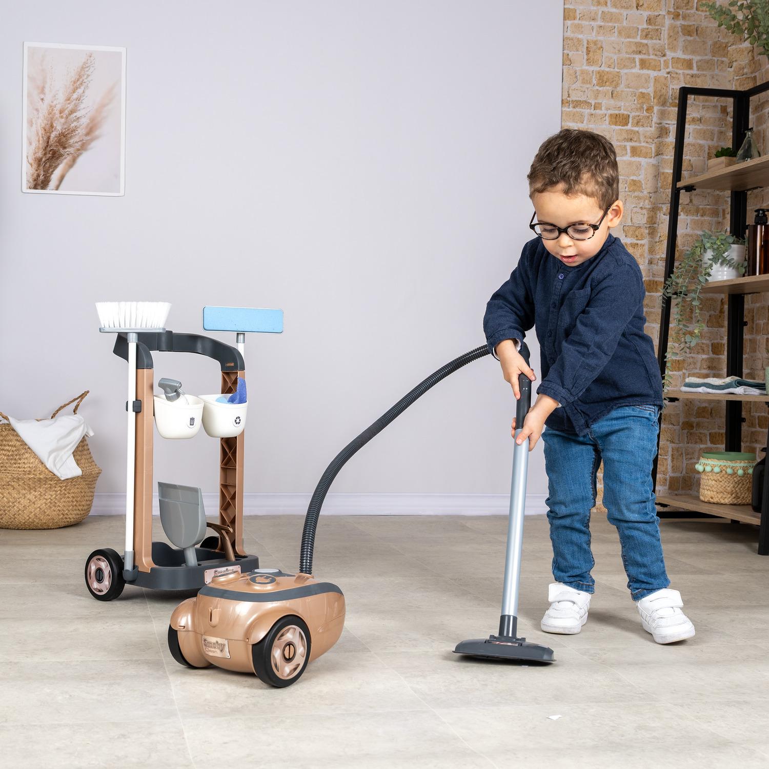 Voir la diapositive 5 : SMOBY Chariot Ménage + Aspirateur