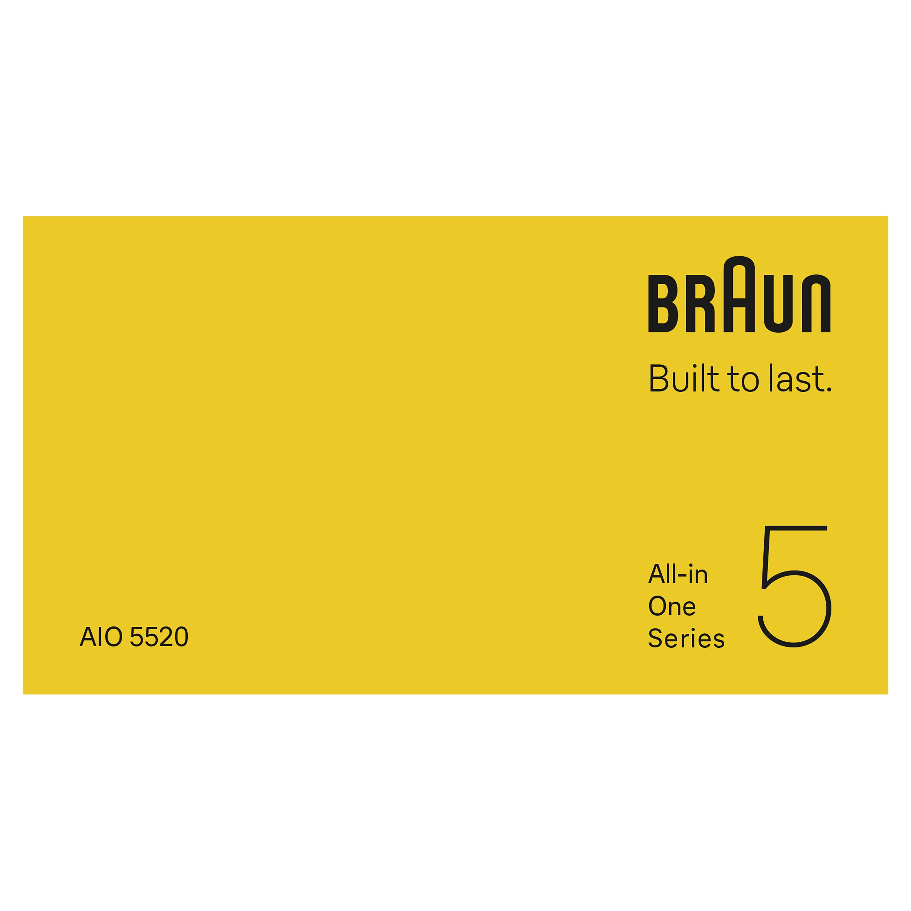 Voir la diapositive 13 : BRAUN Tondeuse multifonction 7 en 1 AIO5520 - Noir
