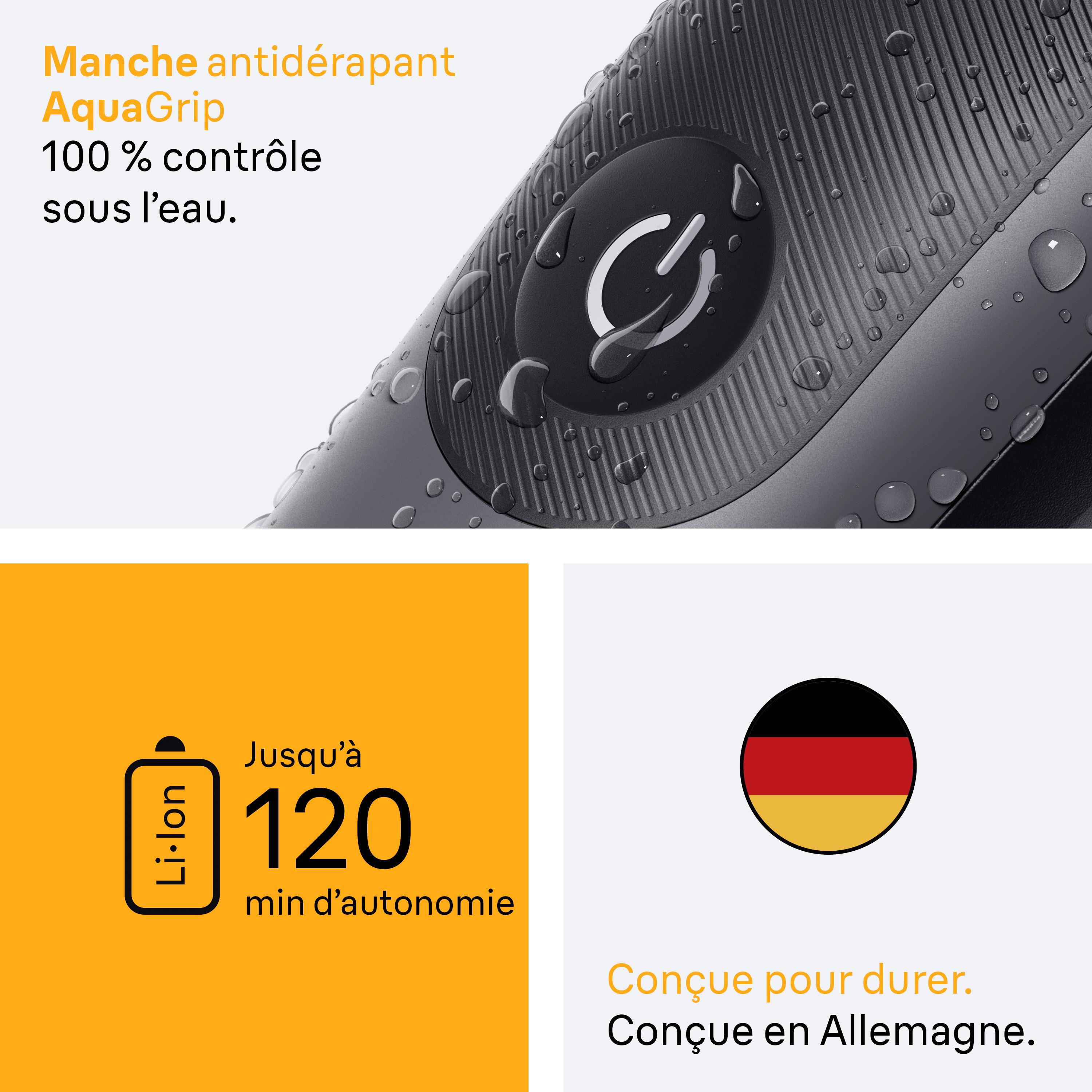 Voir la diapositive 5 : BRAUN Tondeuse multifonction 7 en 1 AIO5520 - Noir