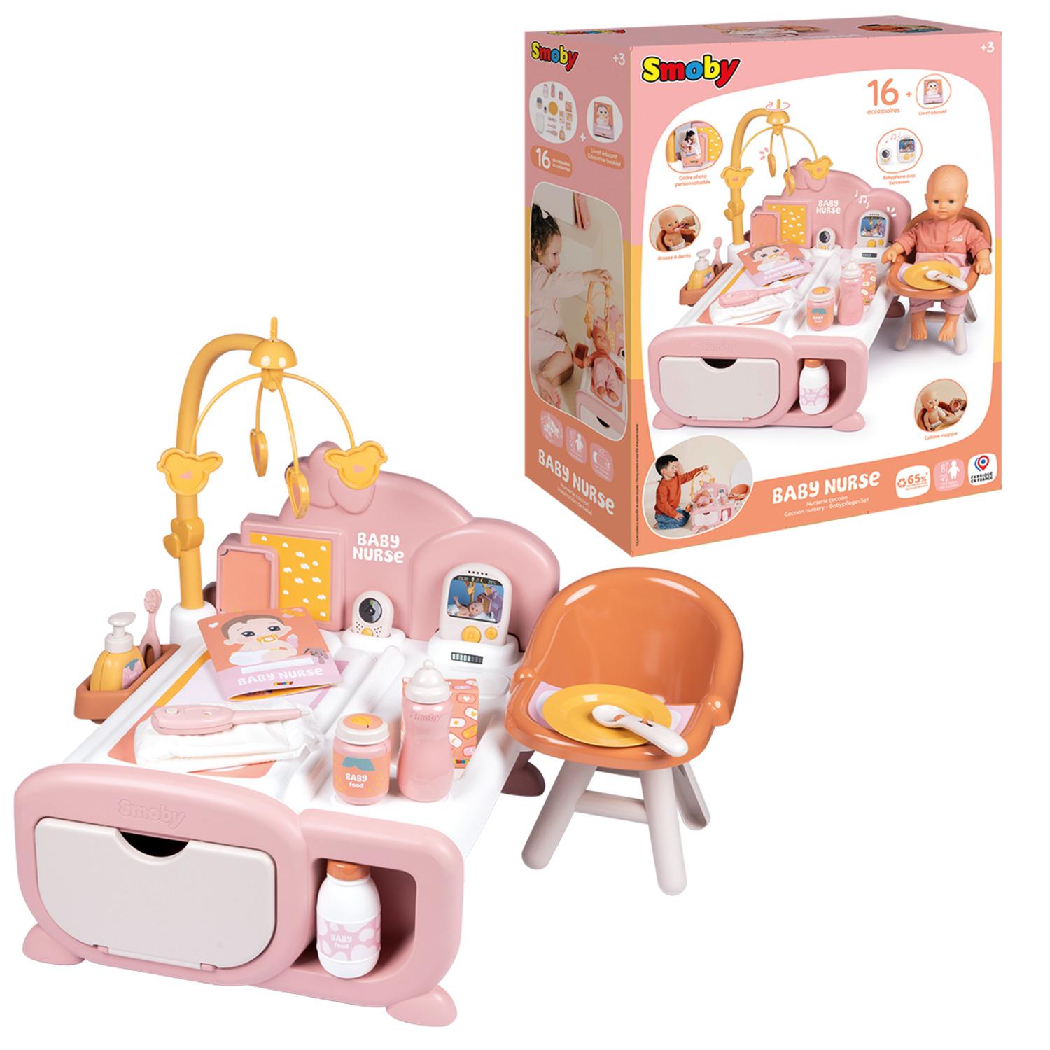 SMOBY Nurserie Cocoon 3 en 1