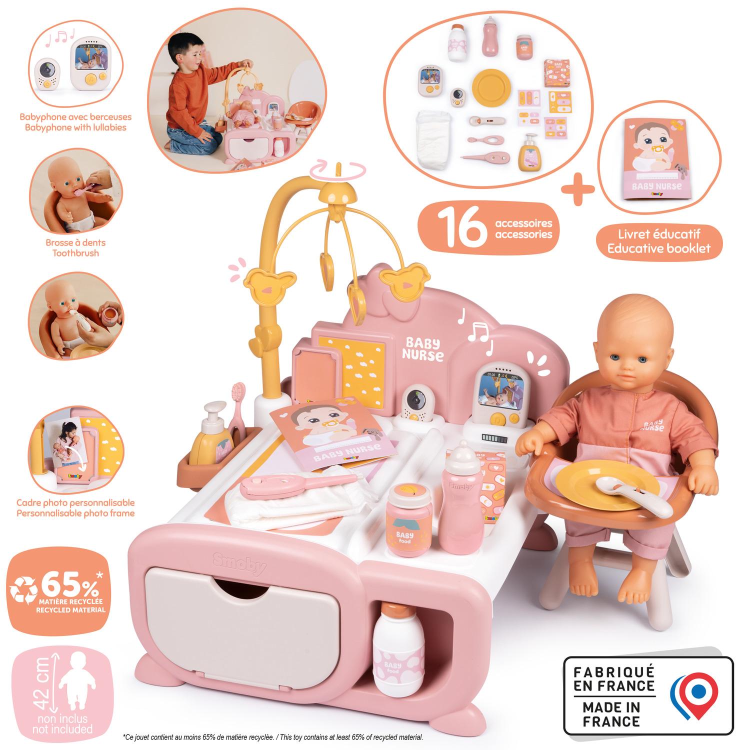 Voir la diapositive 3 : SMOBY Nurserie Cocoon 3 en 1