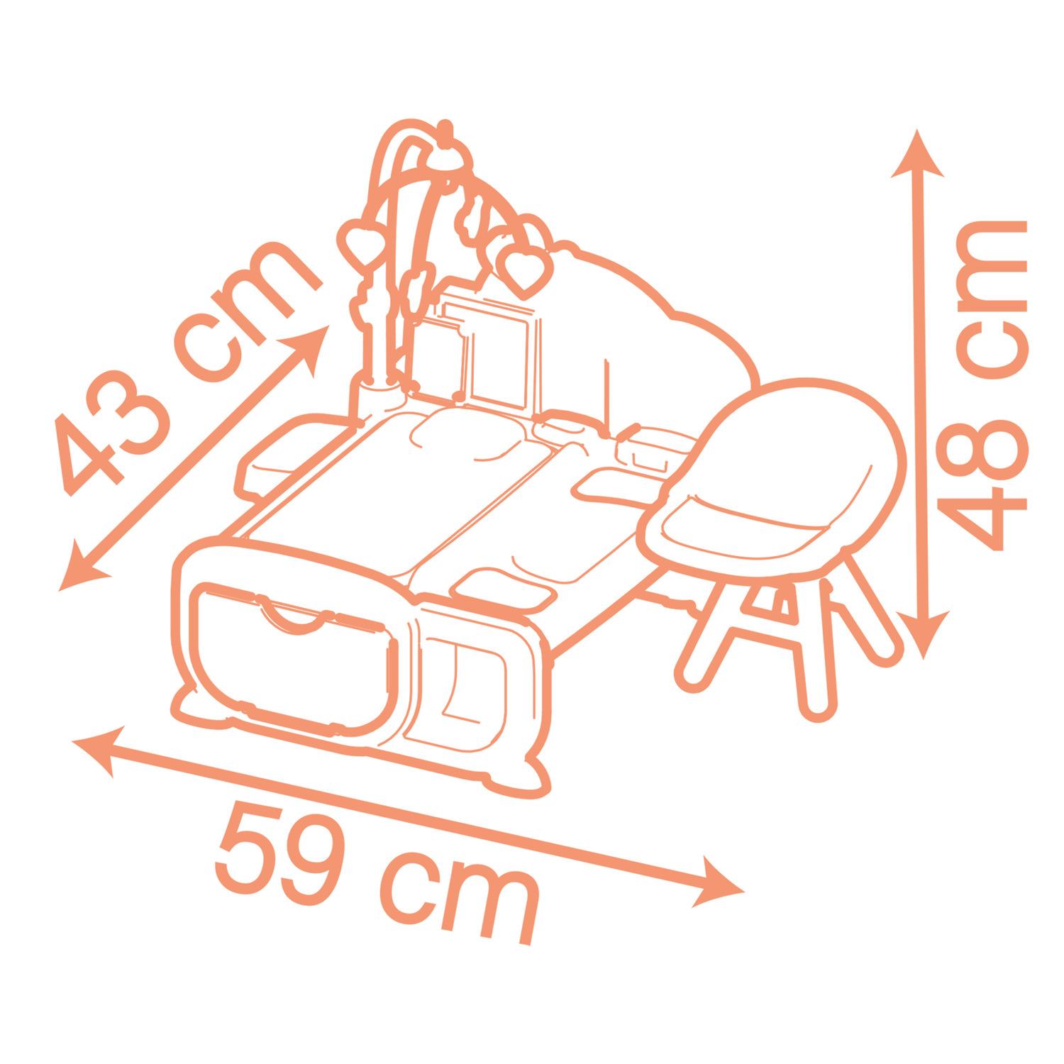 Voir la diapositive 7 : SMOBY Nurserie Cocoon 3 en 1